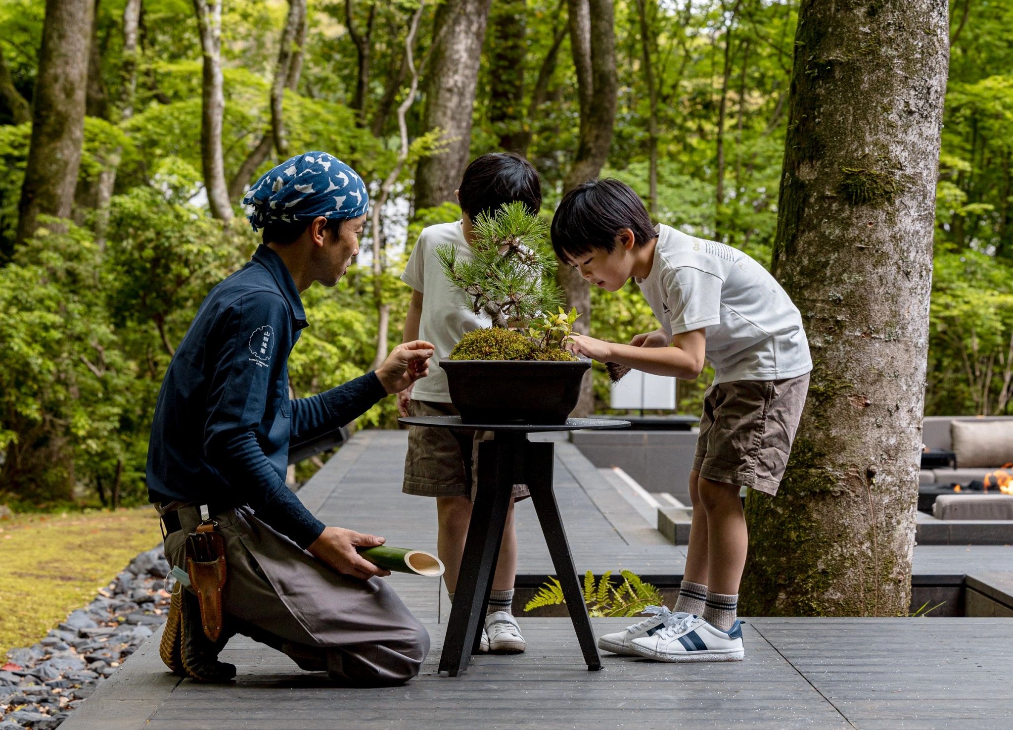 jardim japones - atividade com criancas - cultura japonesa