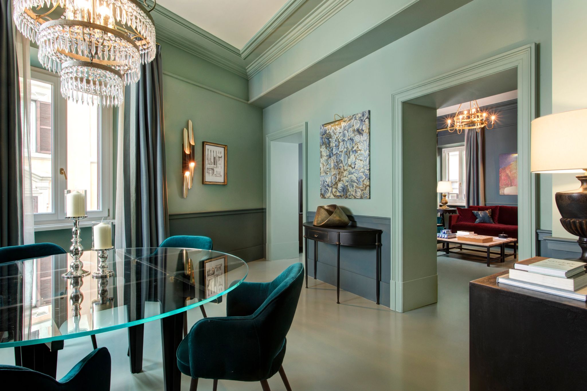 Bernini Two Bedroom Apartment mesa de jantar - sala de jantar - area gourmet