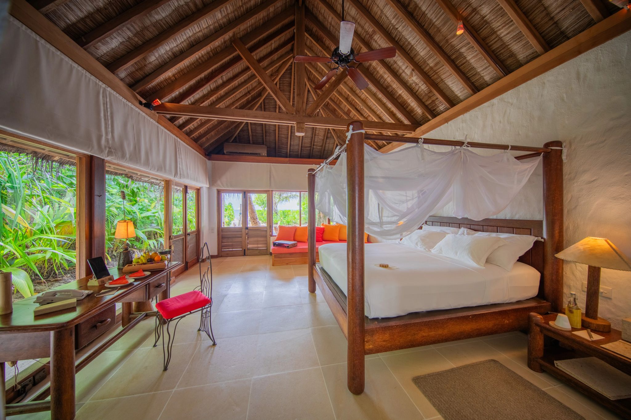 Two Bedroom Soneva Fushi Villa Pool design sofisticado - natureza exuberante - conforto premium