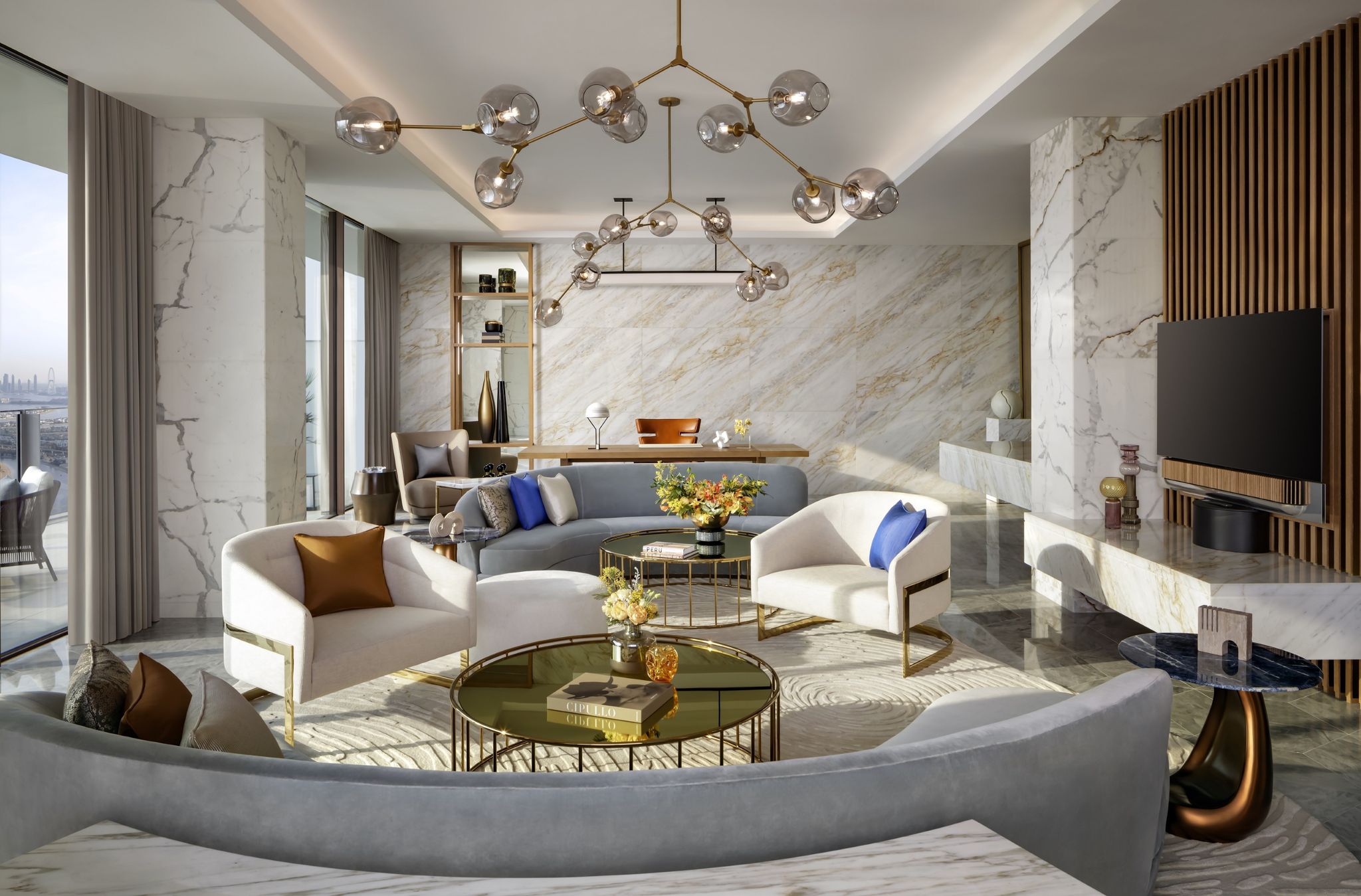 sala privativa – sala da suite – design de interiores