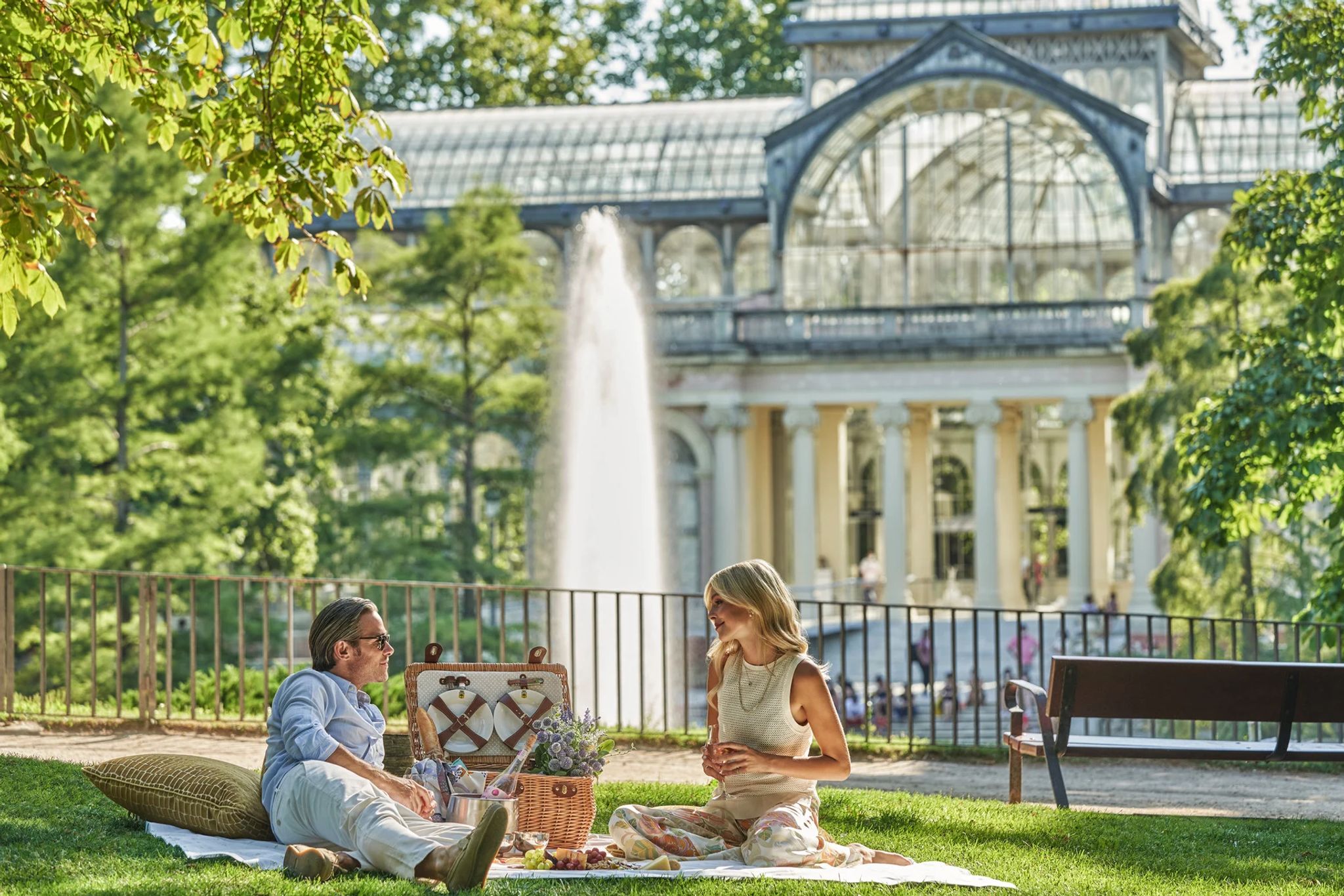 parque del retiro – área de lazer – parque em madrid