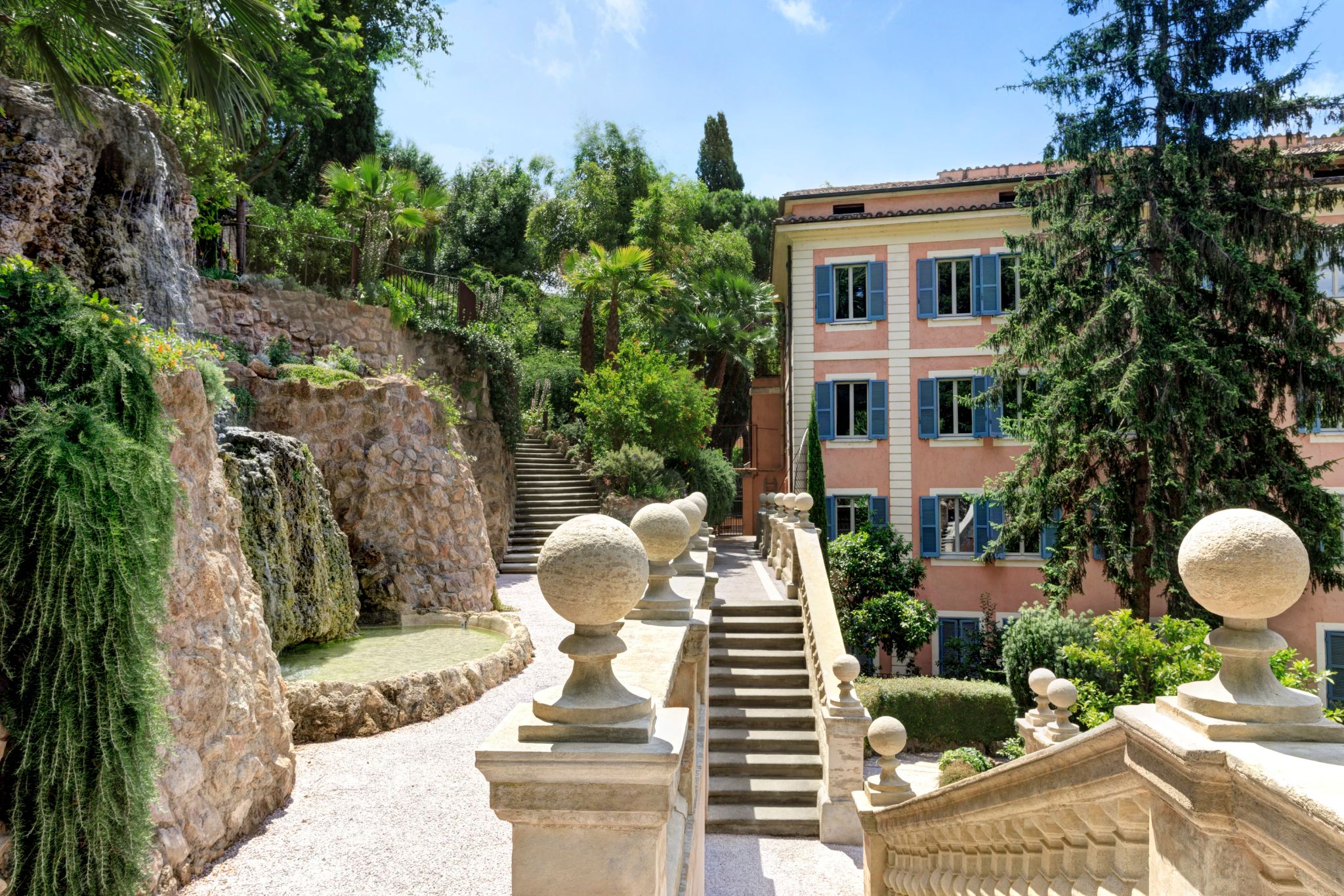 jardins de inverno - jardim verdejante - jardins hotel de russie - arquitetura classica