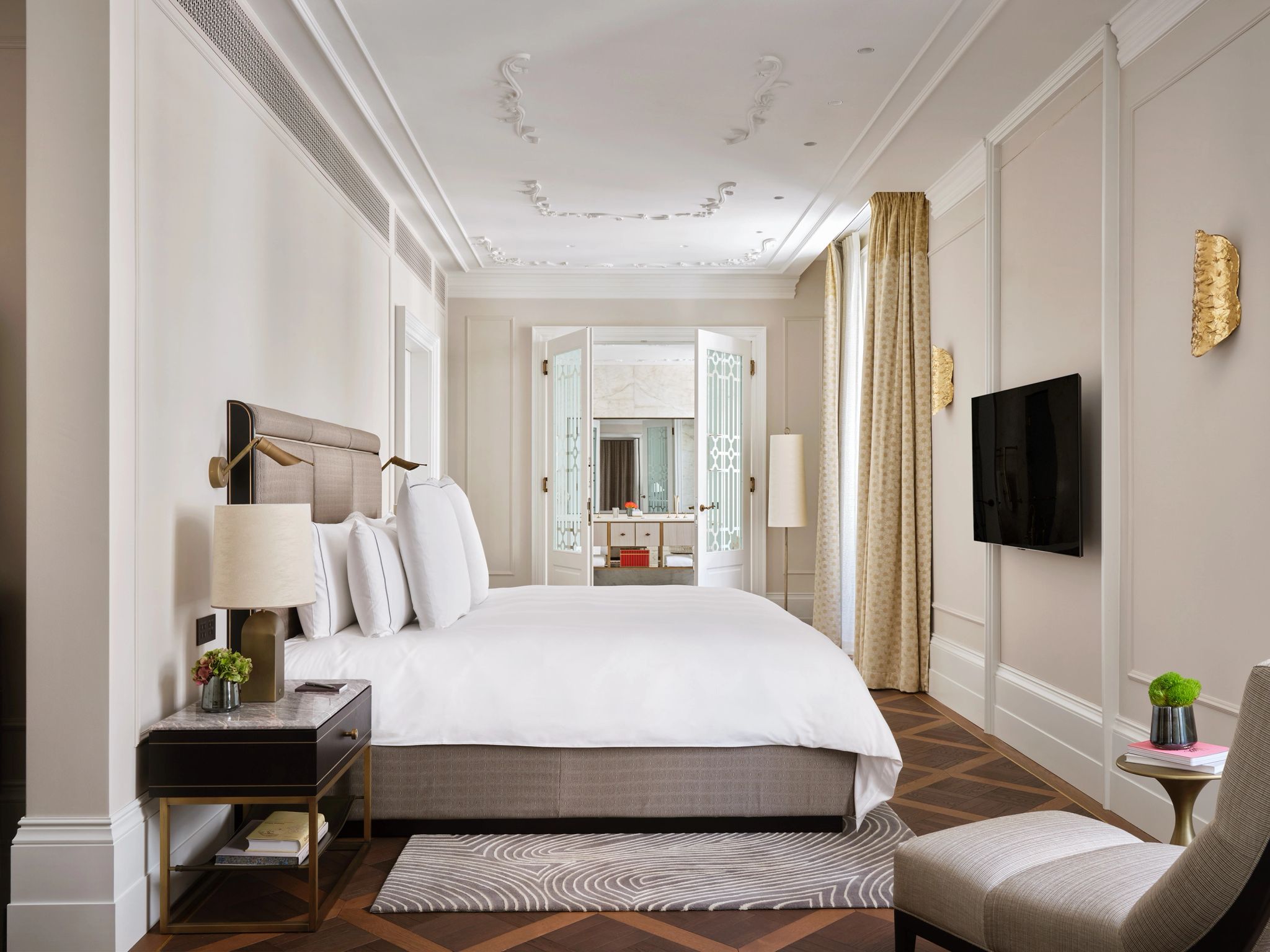 Royal Hoffmann House casa de luxo - cama king - quarto casal - design moderno