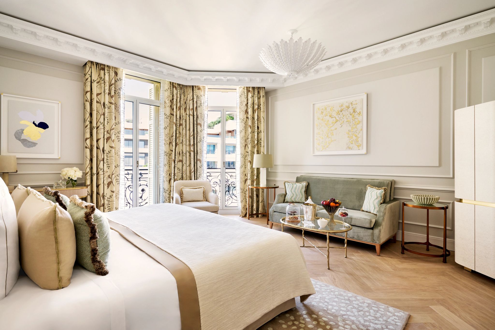 junior suite luxo - cama king confortavel - quarto com vista