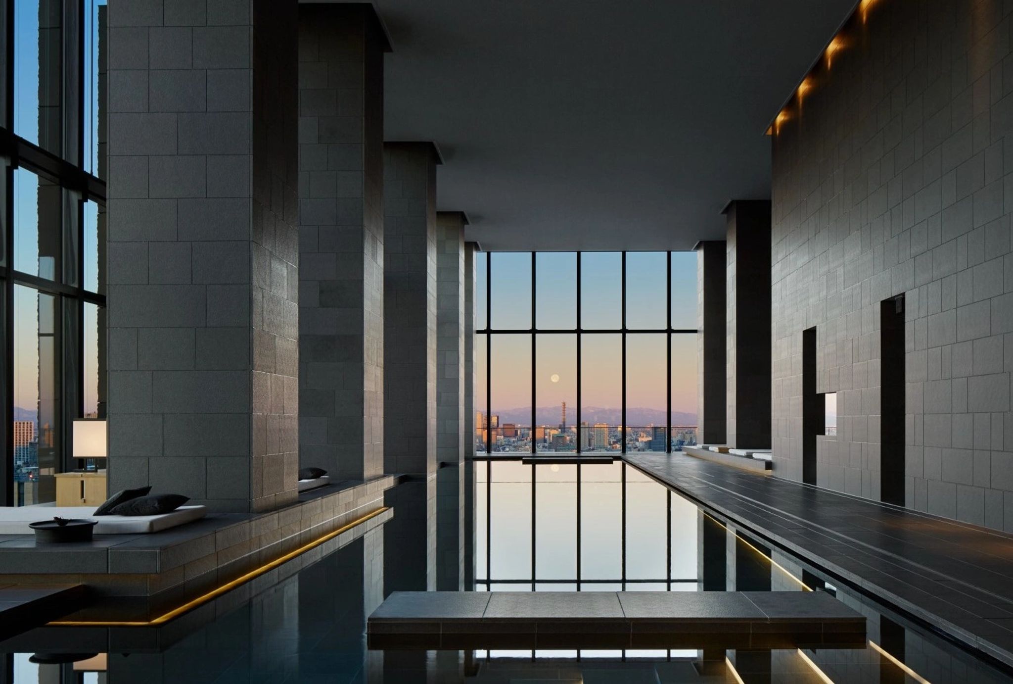 piscina coberta - hotel com piscina