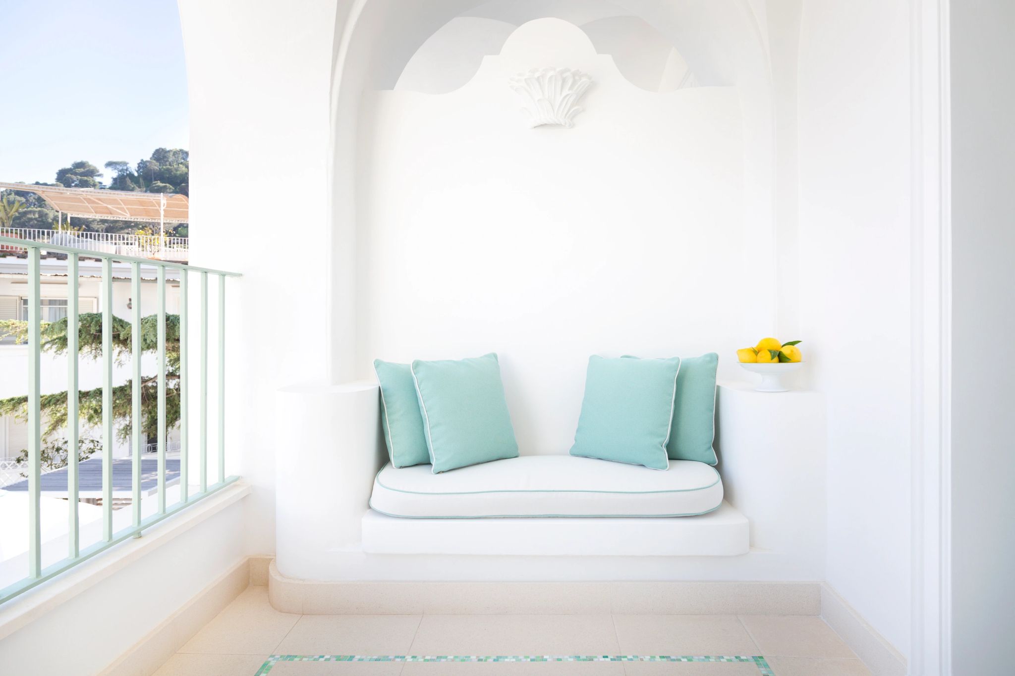 Prestige Terrace terraço mobiliado - quarto com terraço - lounge ao ar livre