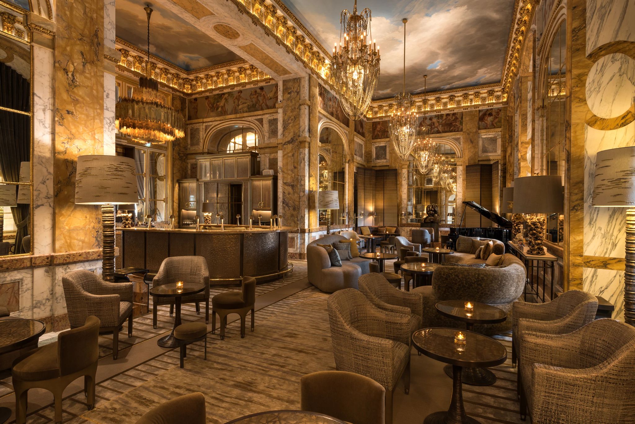 bar Les Embassadeurs - bar hotel de crillon