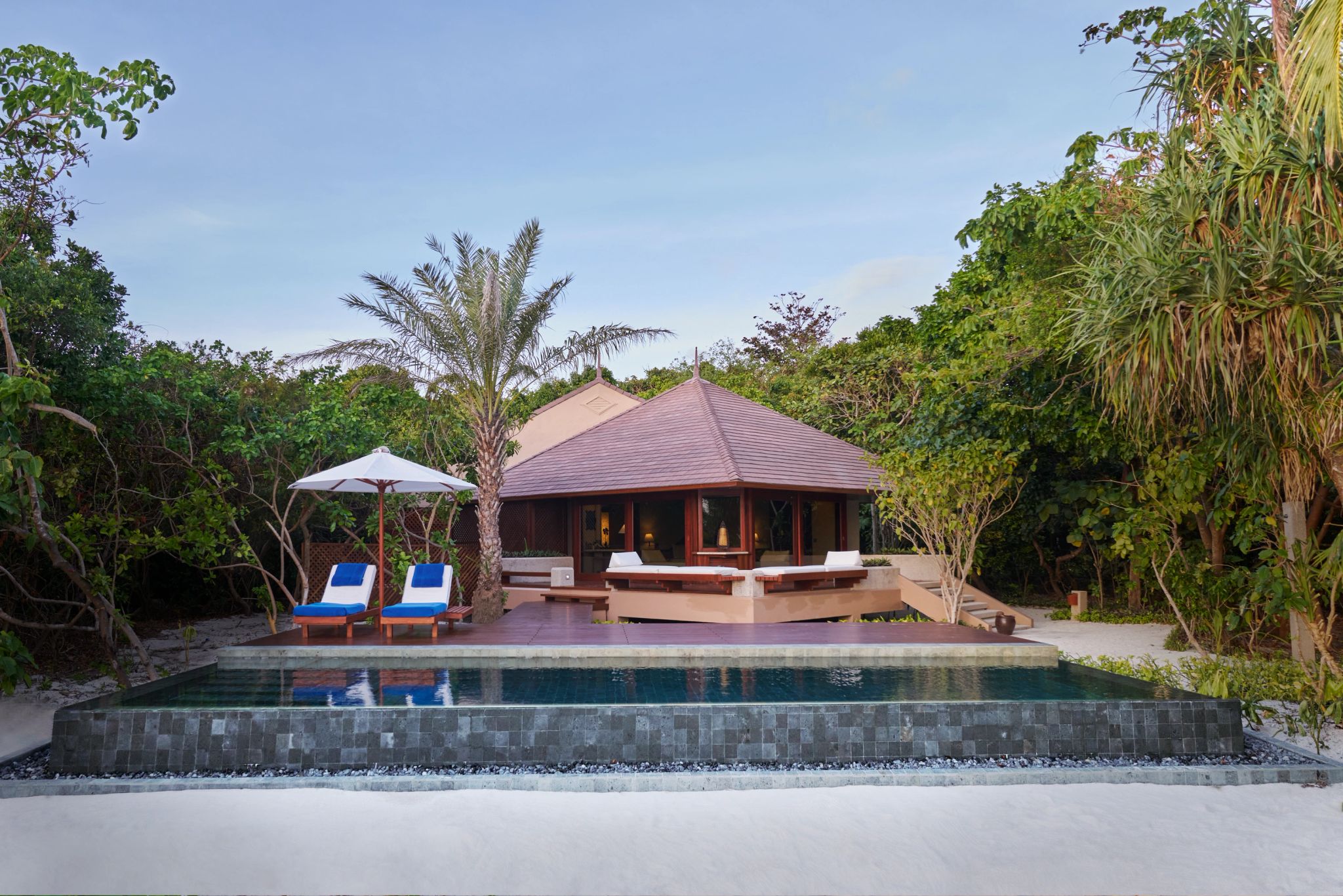 Beach Pool Casita    casa beira mar – piscina externa - casa com piscina - area externa