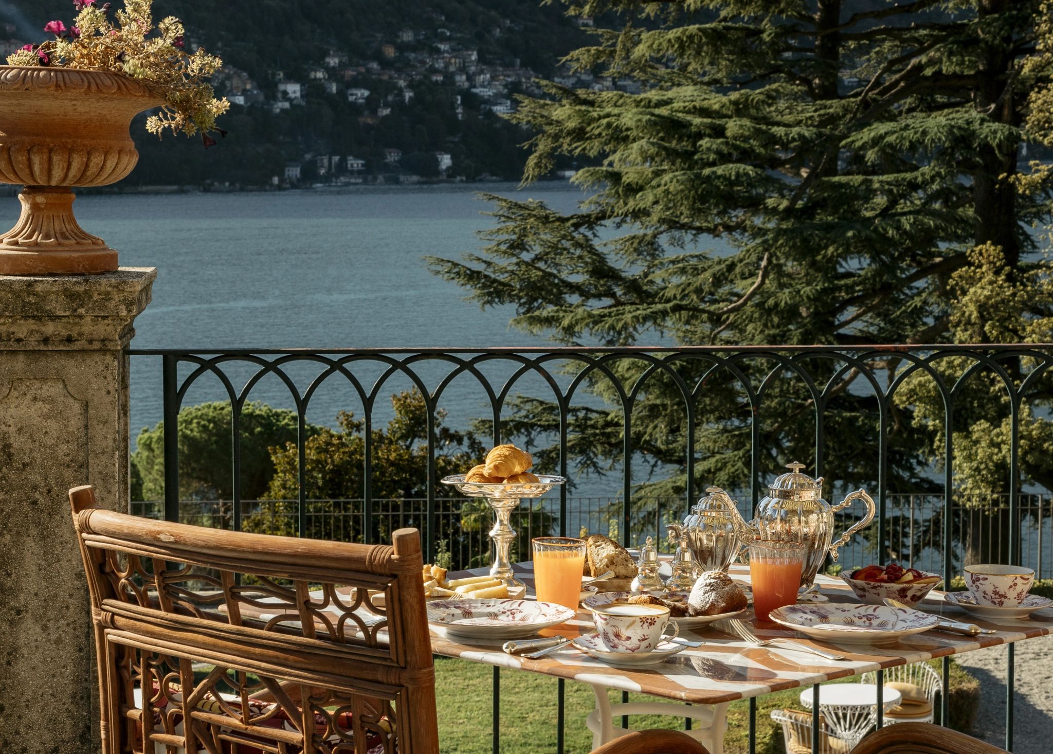 Café da manhã do hotel cafe da manha hotel – vista lago di como – cafe da manha gourmet