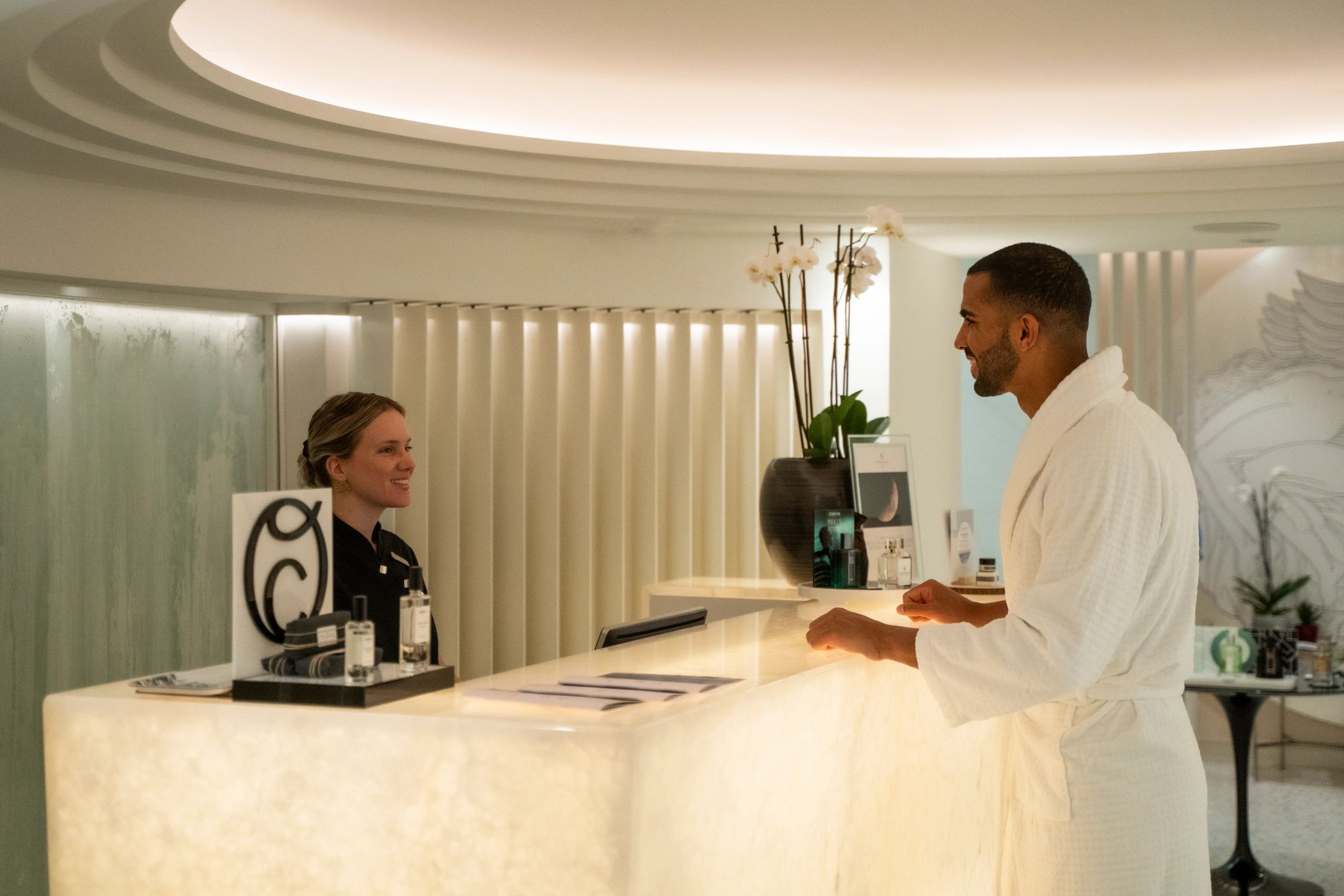 recepçao spa – lobby spa – spa de hotel - spa de luxo - tratamentos de spa