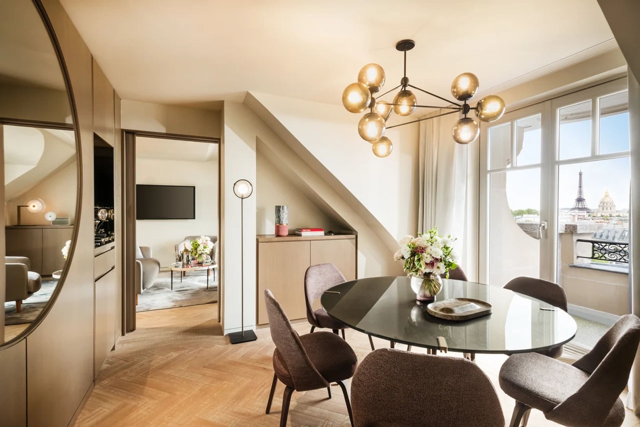 Appartement Eiffel sala de jantar - area gourmet - refeiçao privativa