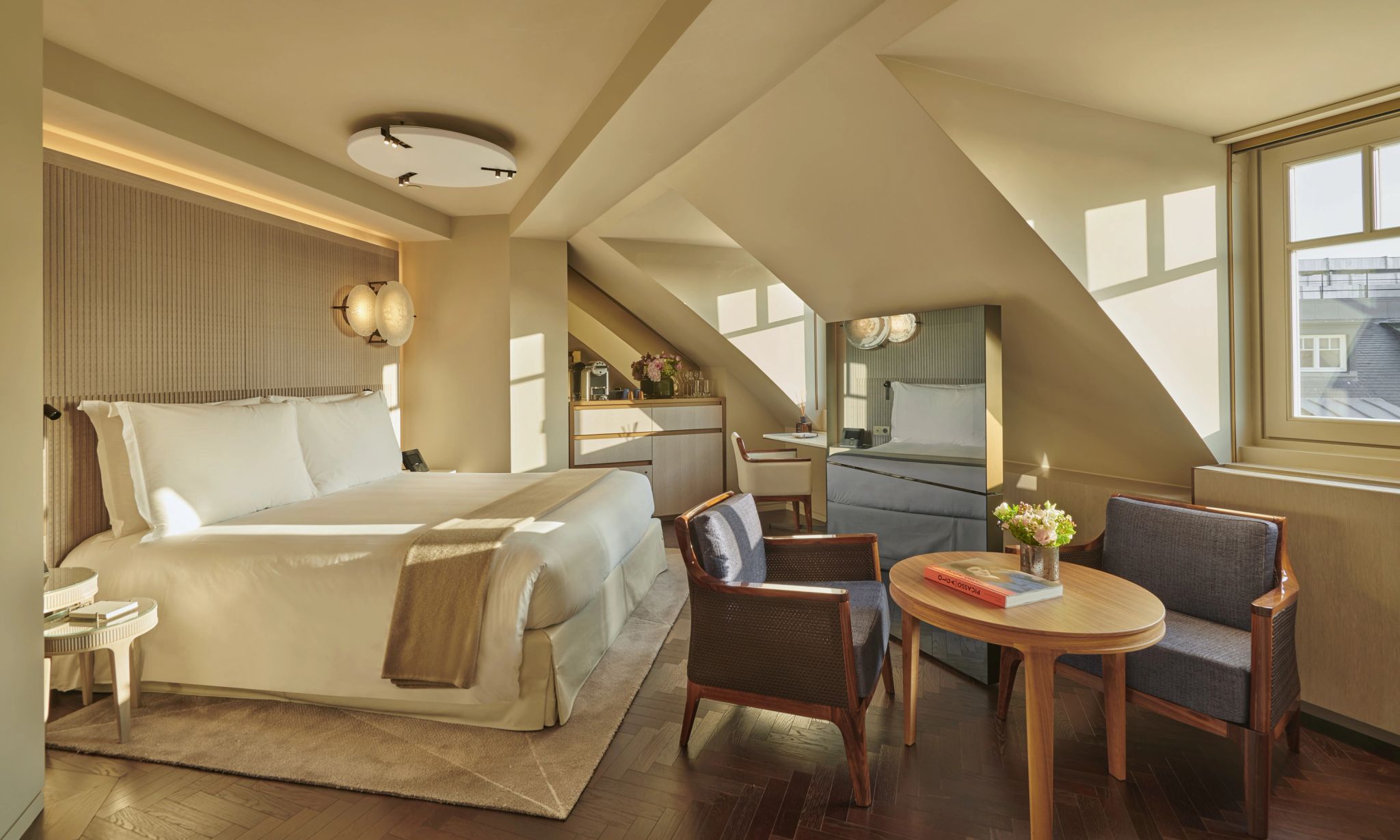 Deluxe quarto com sala - quarto de hotel - quarto casal