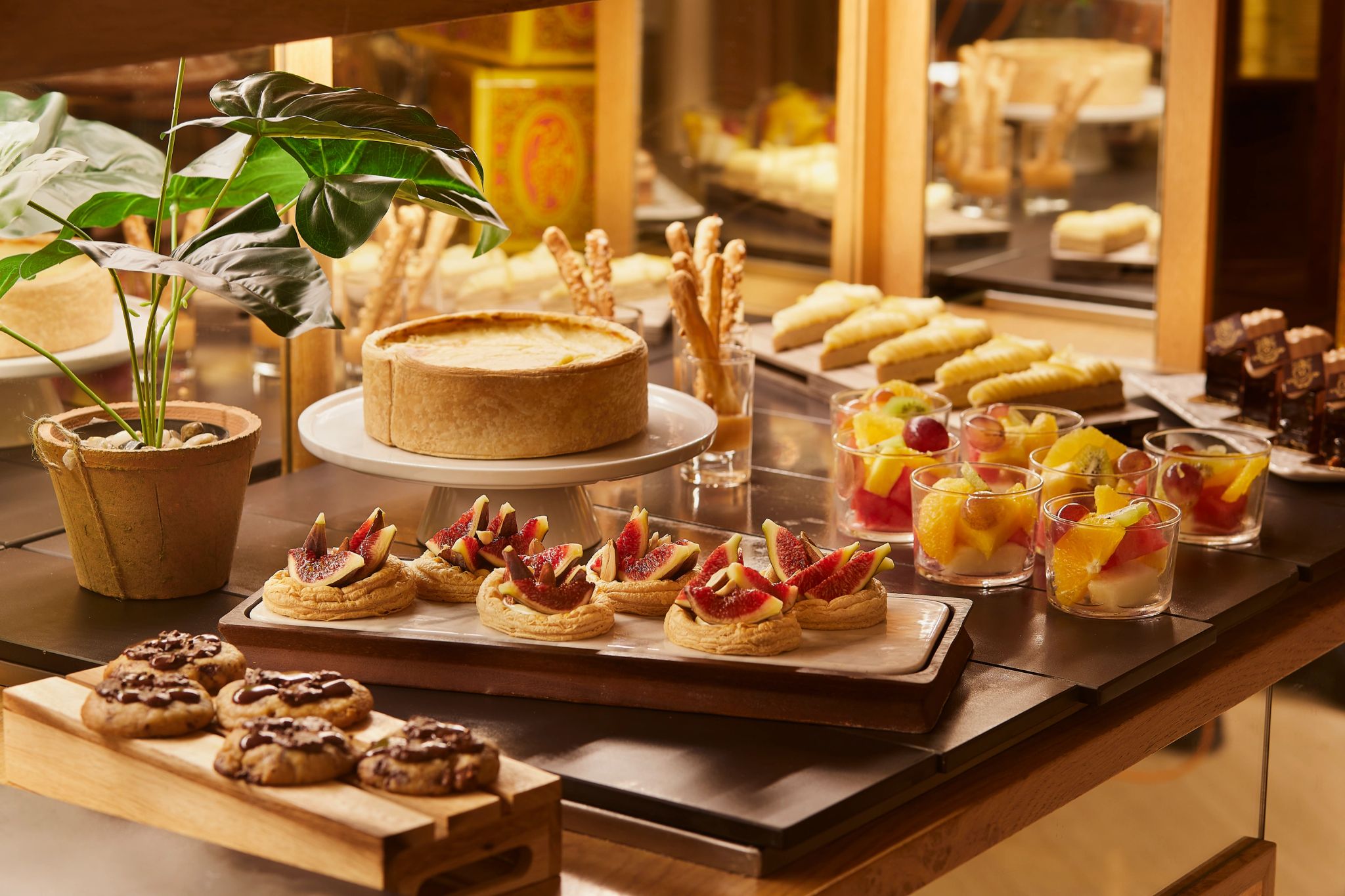 Brunch do Restaurante Solc pratos gourmet - aperitivos - buffet de brunch