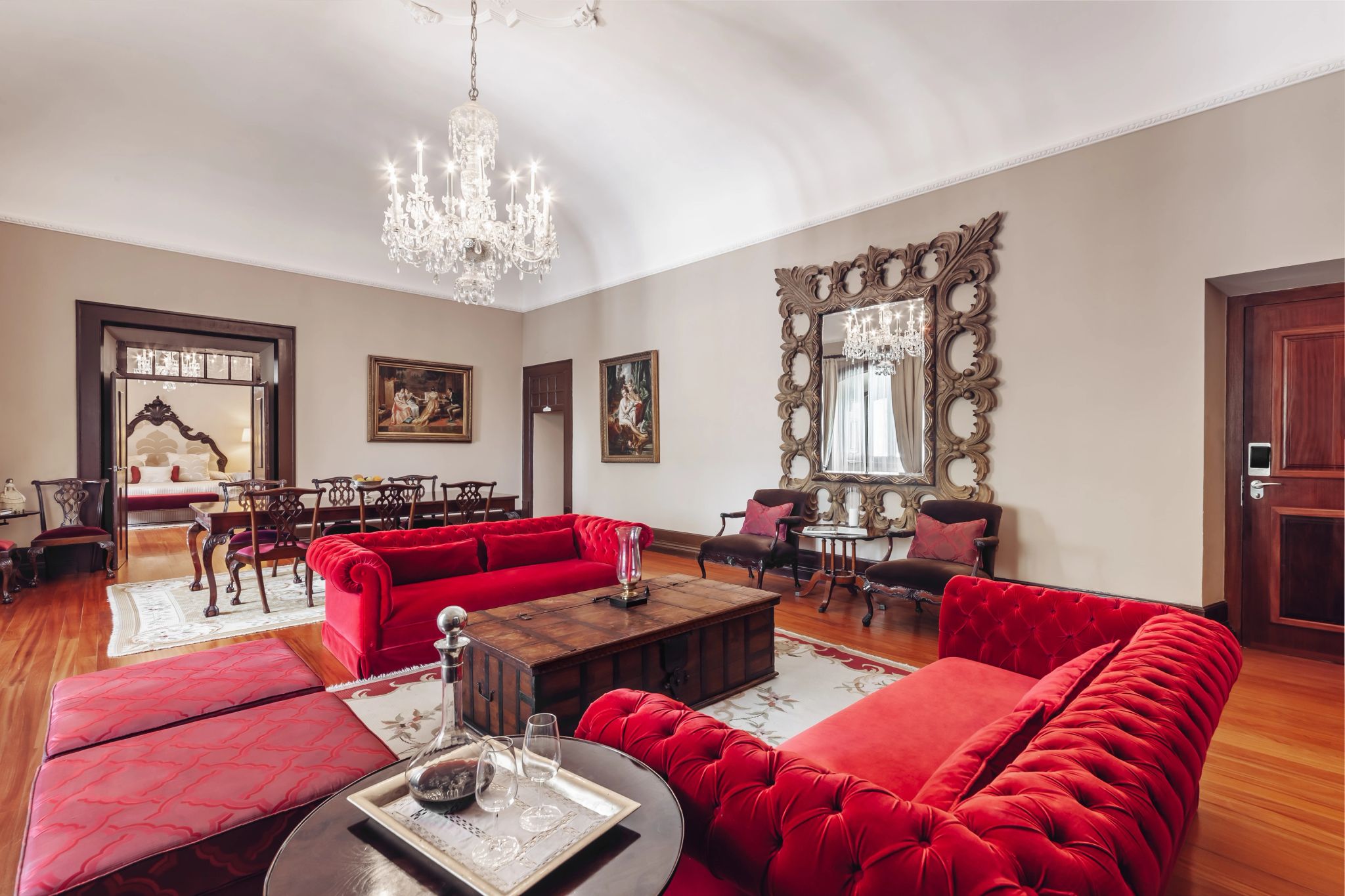 suite master - decoracao premium - sala de estar