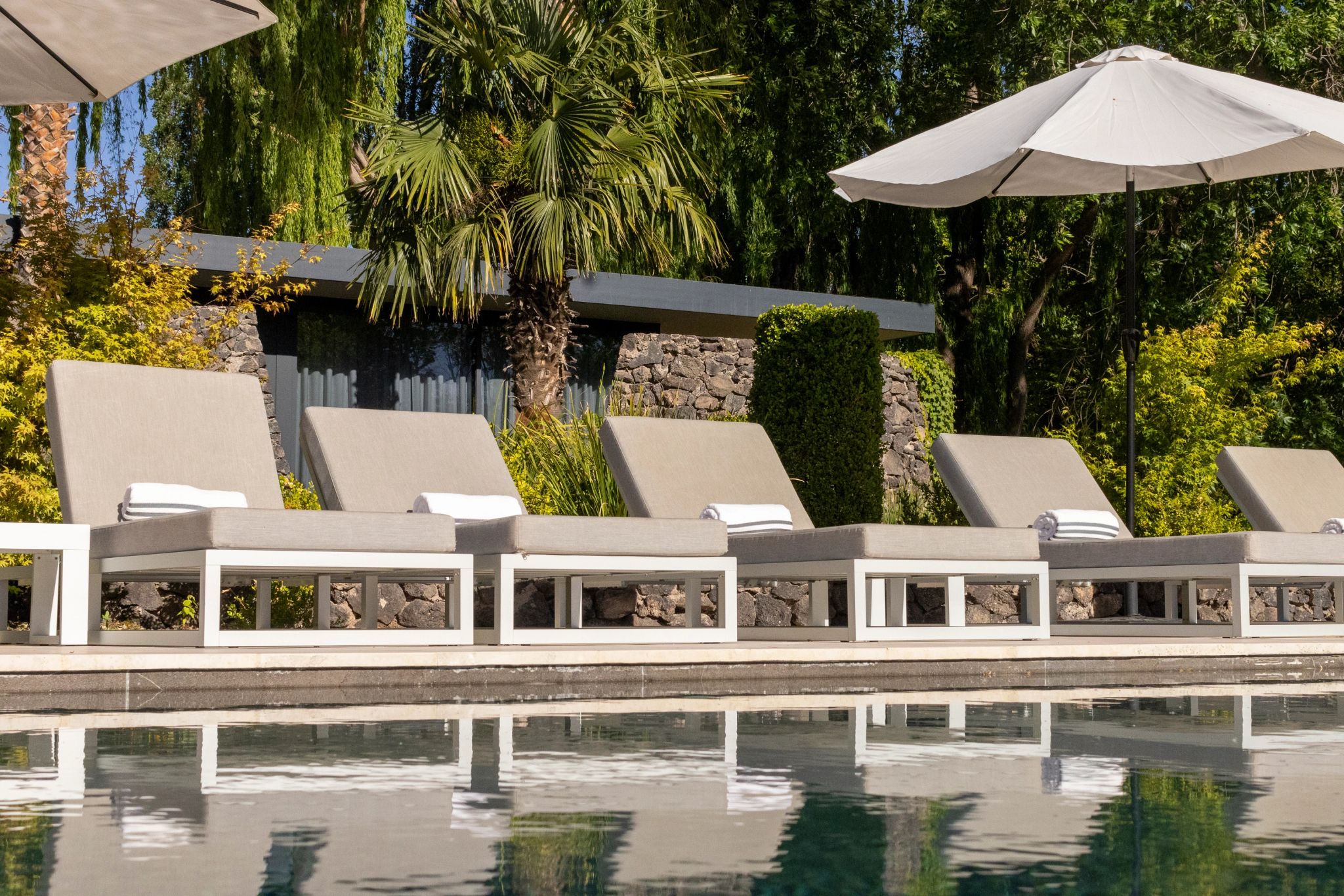 Piscina piscina de luxo – area de lazer