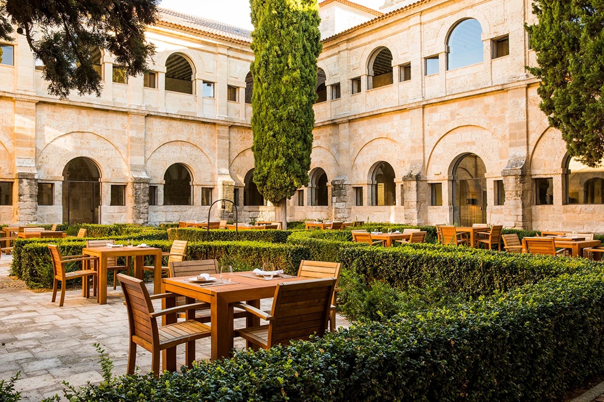 Jardin del Claustro gastronomia espanha - experiencia culinaria - jardim