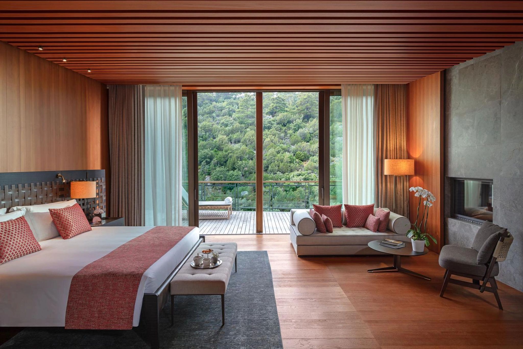 Oriental Suite cama king - suite de luxo - suite moderna