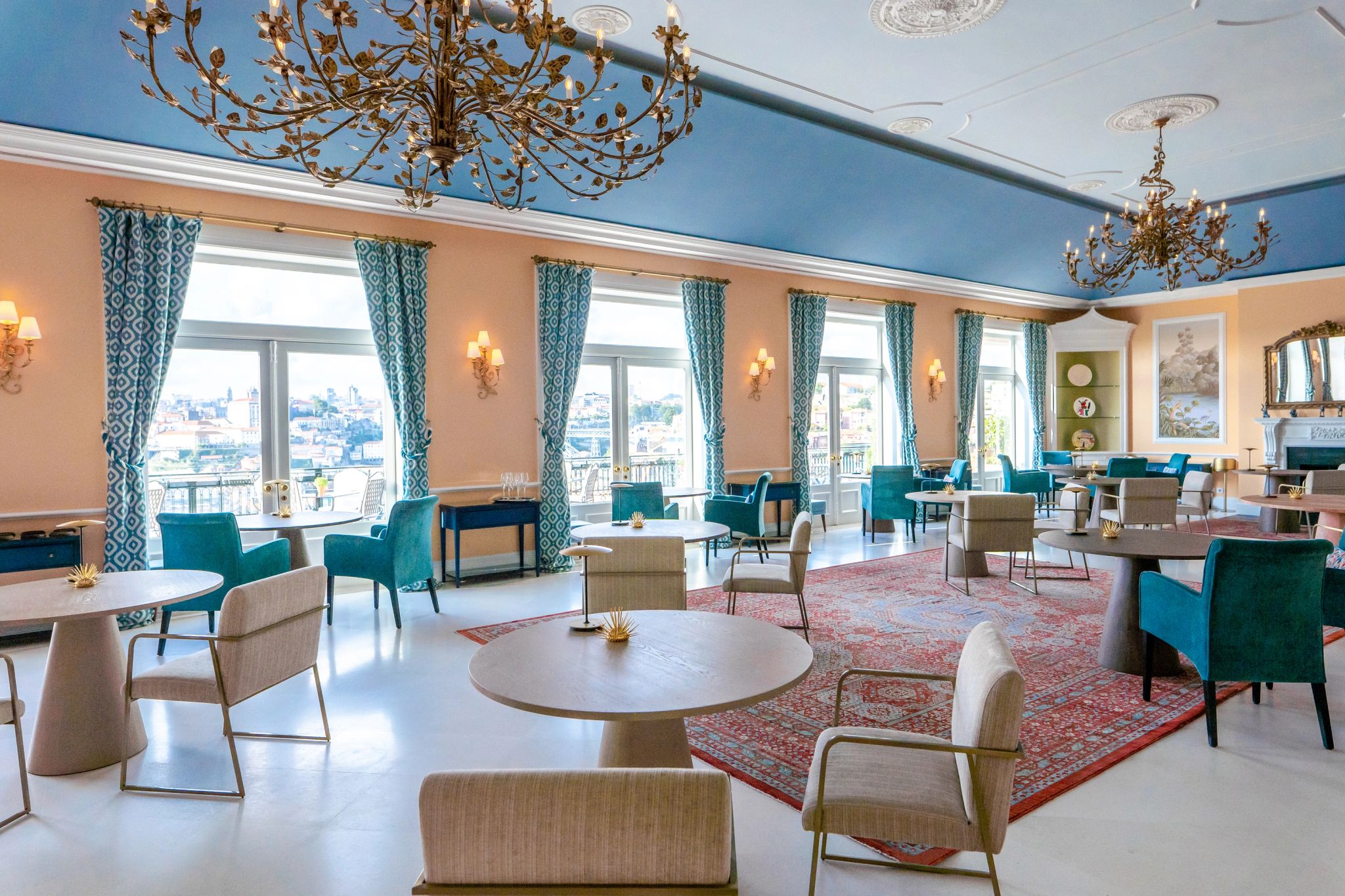 restaurante com vista – culinaria portuguesa - decoraçao classica