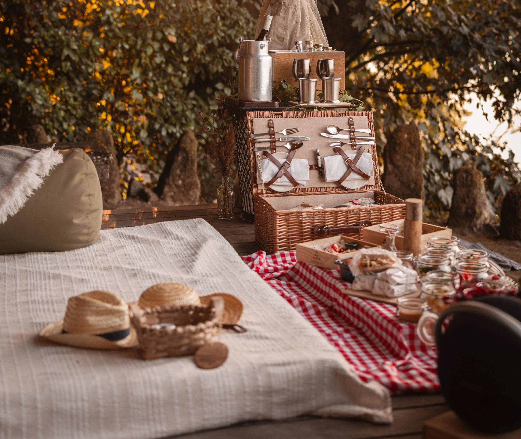 cesta piquenique gramado - momento romantico luxo - natureza resort