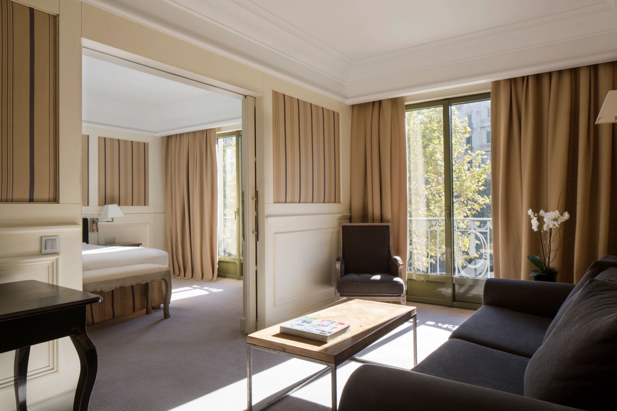 Junior Suite Paseo de Gracia suite com sala - sala de estar - sala chique