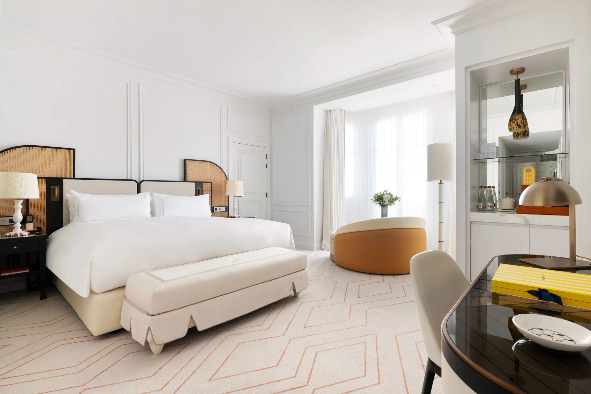 Premium City View quarto king - cama king - quarto moderno