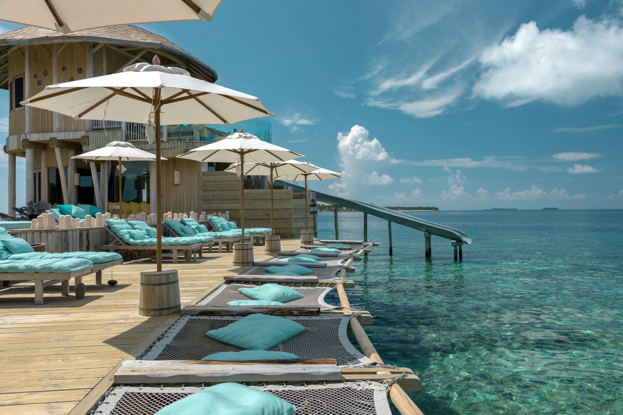Out of the Blue  experiencia gastronomica luxo - resort frente mar - soneva fushi restaurante