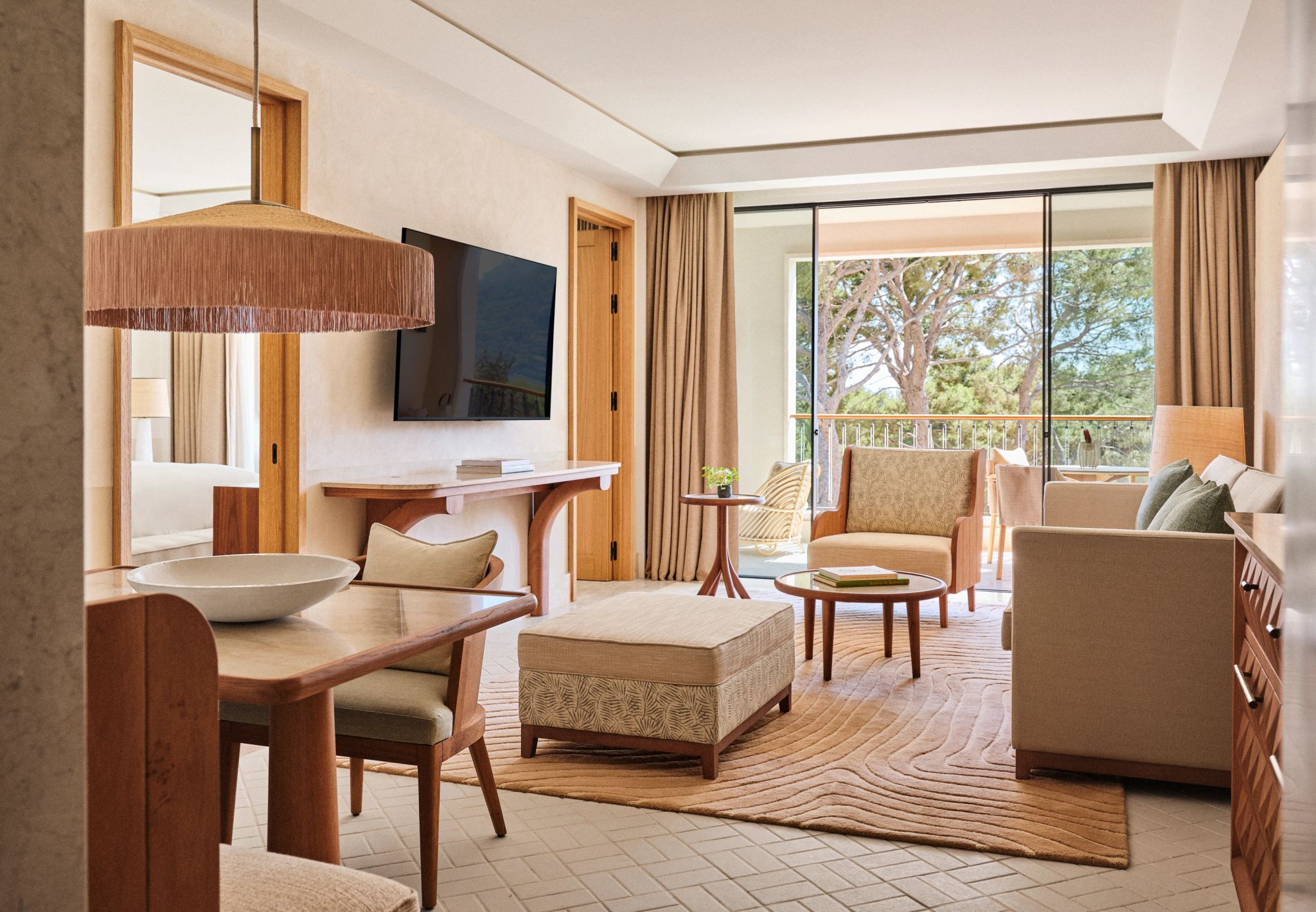 Pine View Suite suite master - sala de estar - vista panoramica