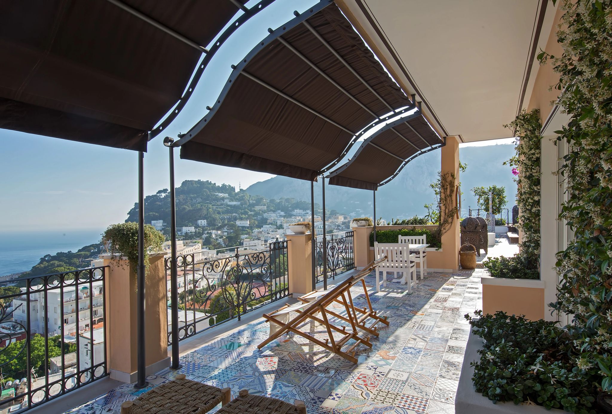 terraço suite – suite com vista – vista italia