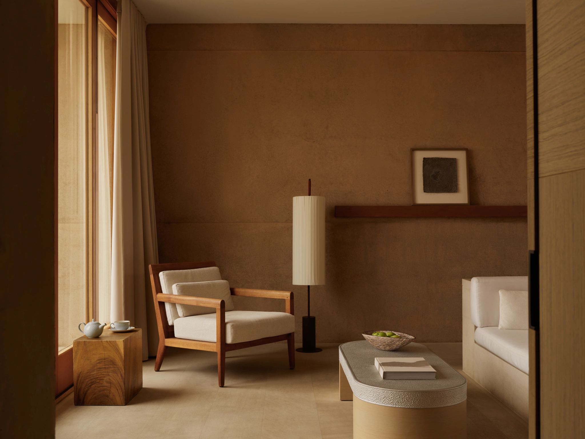 Desert Suite sala de estar - suite com sala – suite ampla – suite hotel