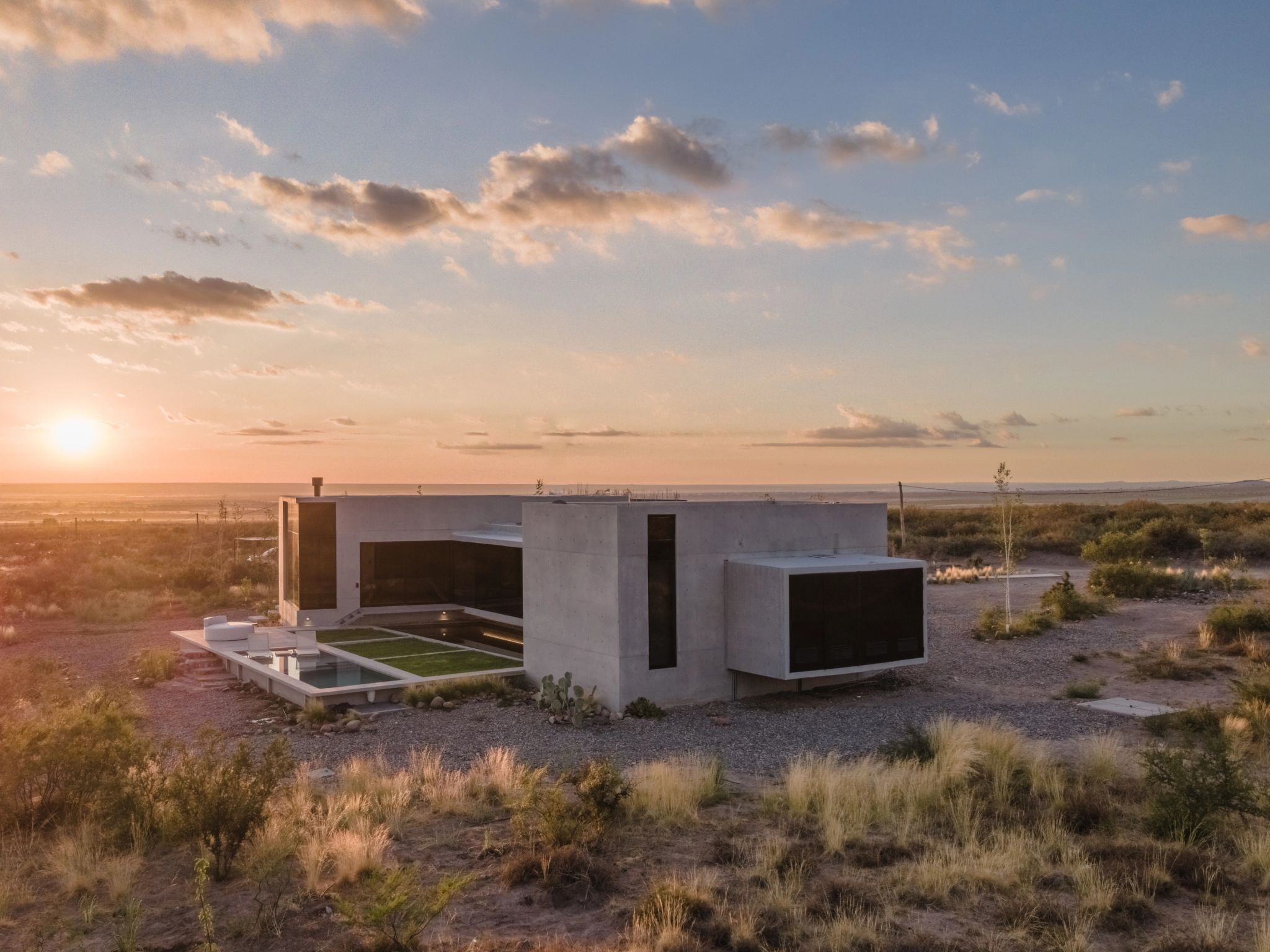 Casa Paucho vila de luxo - vista cordilheira dos andes - por do sol