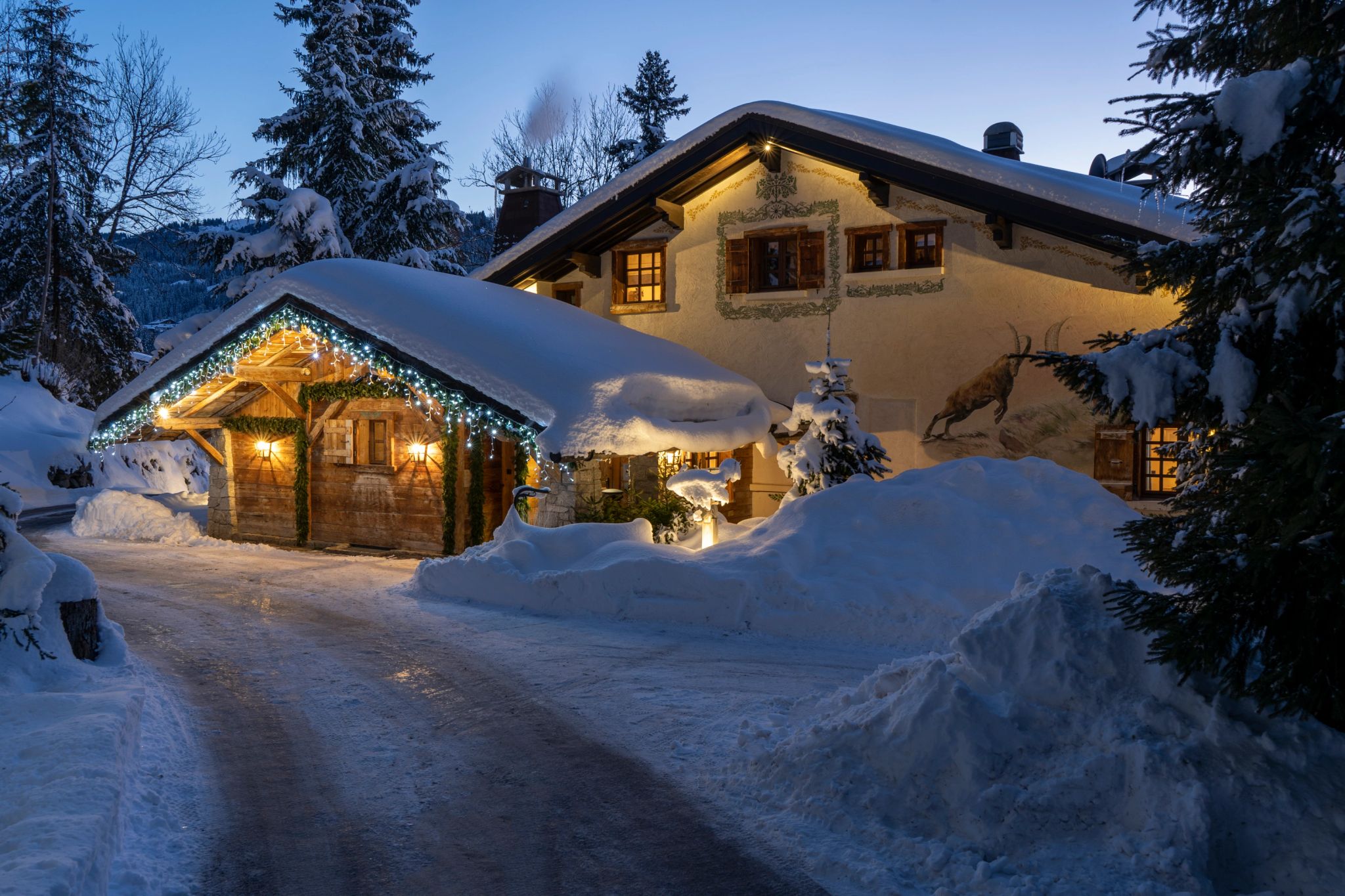 ferias de inverno - neve - hotel na neve - chale na neve - destinos de ski - inverno em megeve