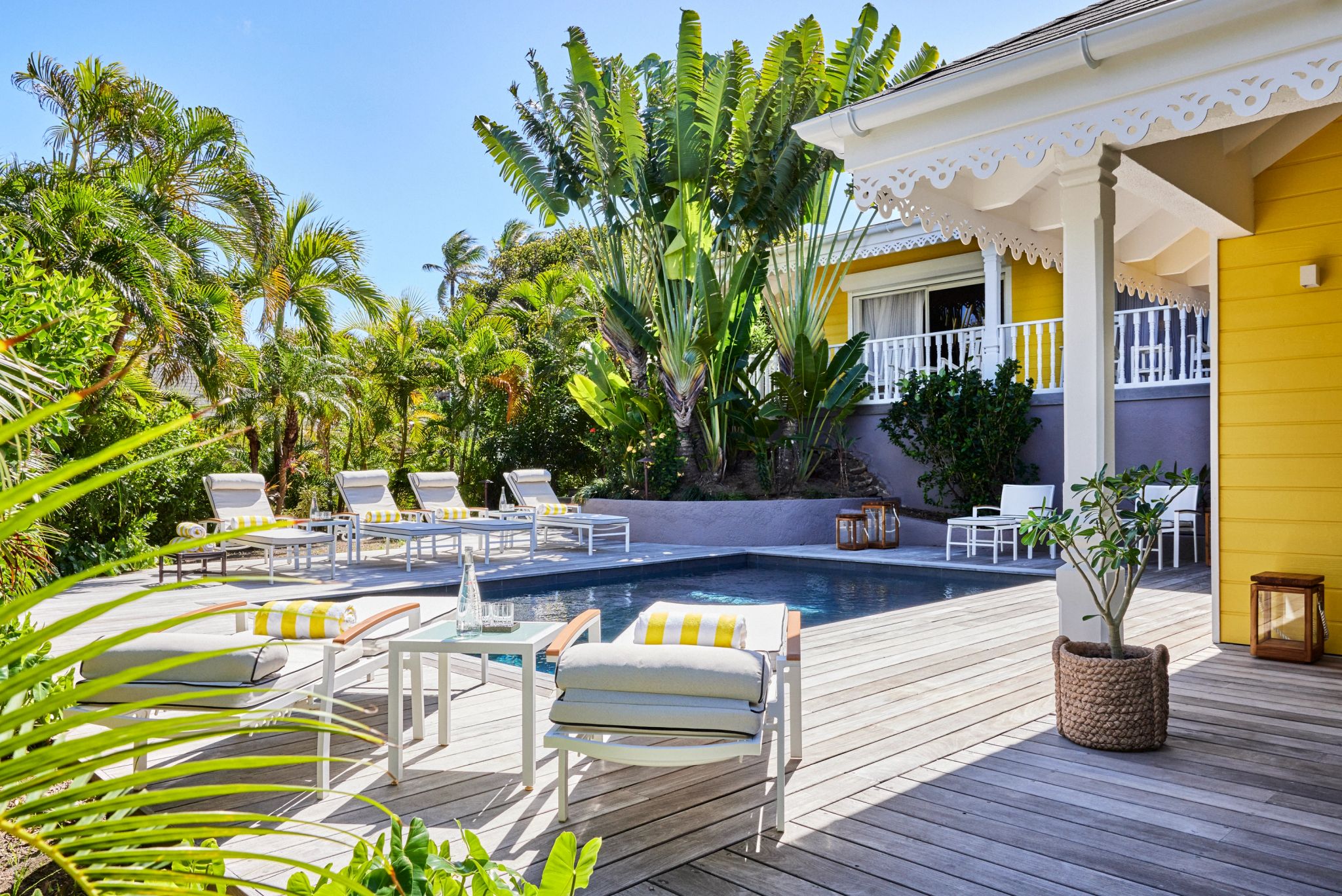 Garden House area de lazer suite – area externa suite – piscina privativa