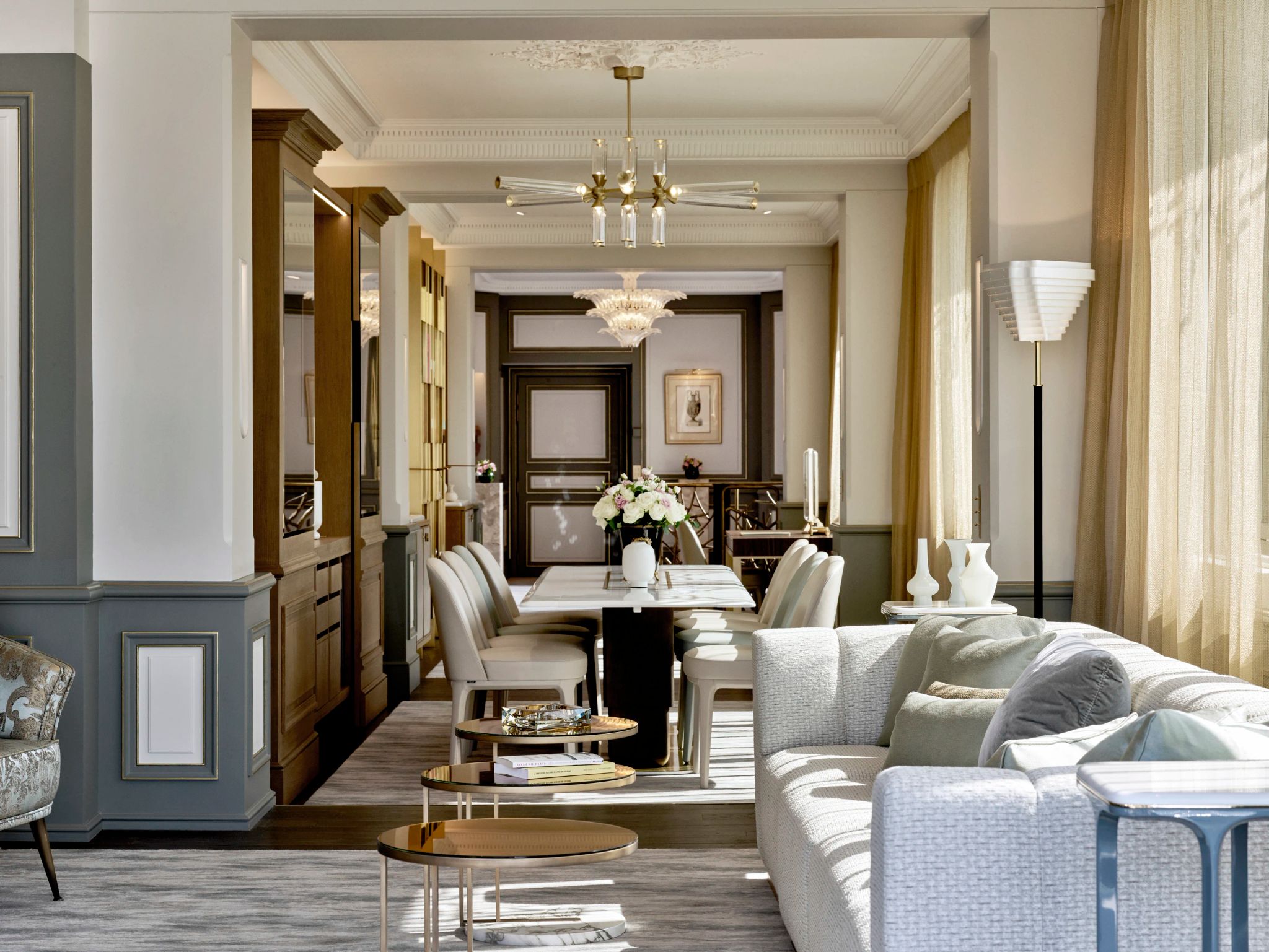 sala de estar le meurice -sala de hotel