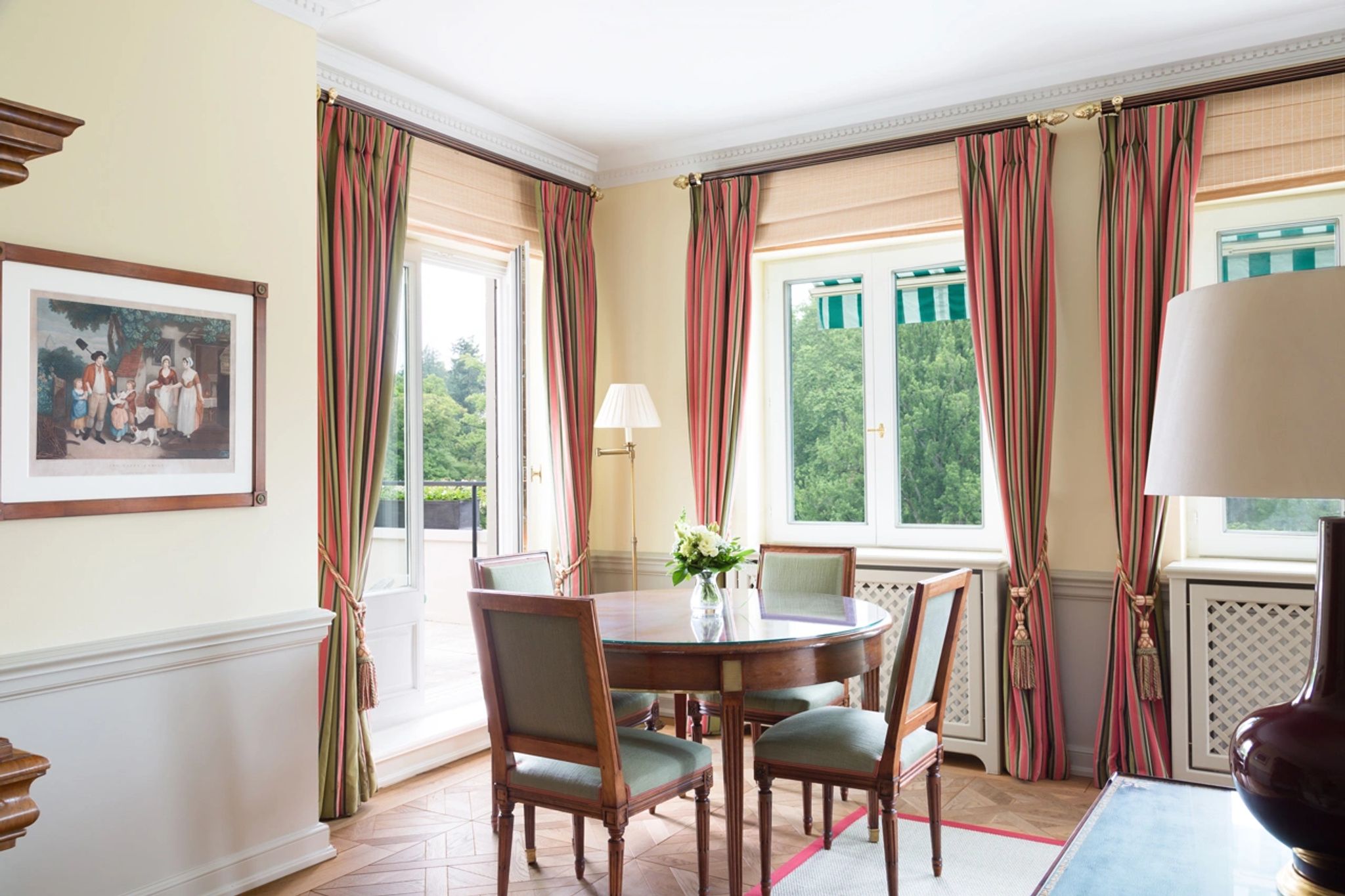 mesa de jantar - suite com vista - decoracao de luxo