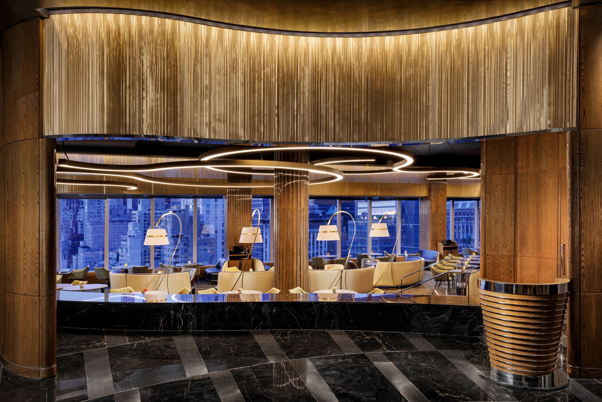 lounge gourmet - restaurante vista new york - restaurante americano
