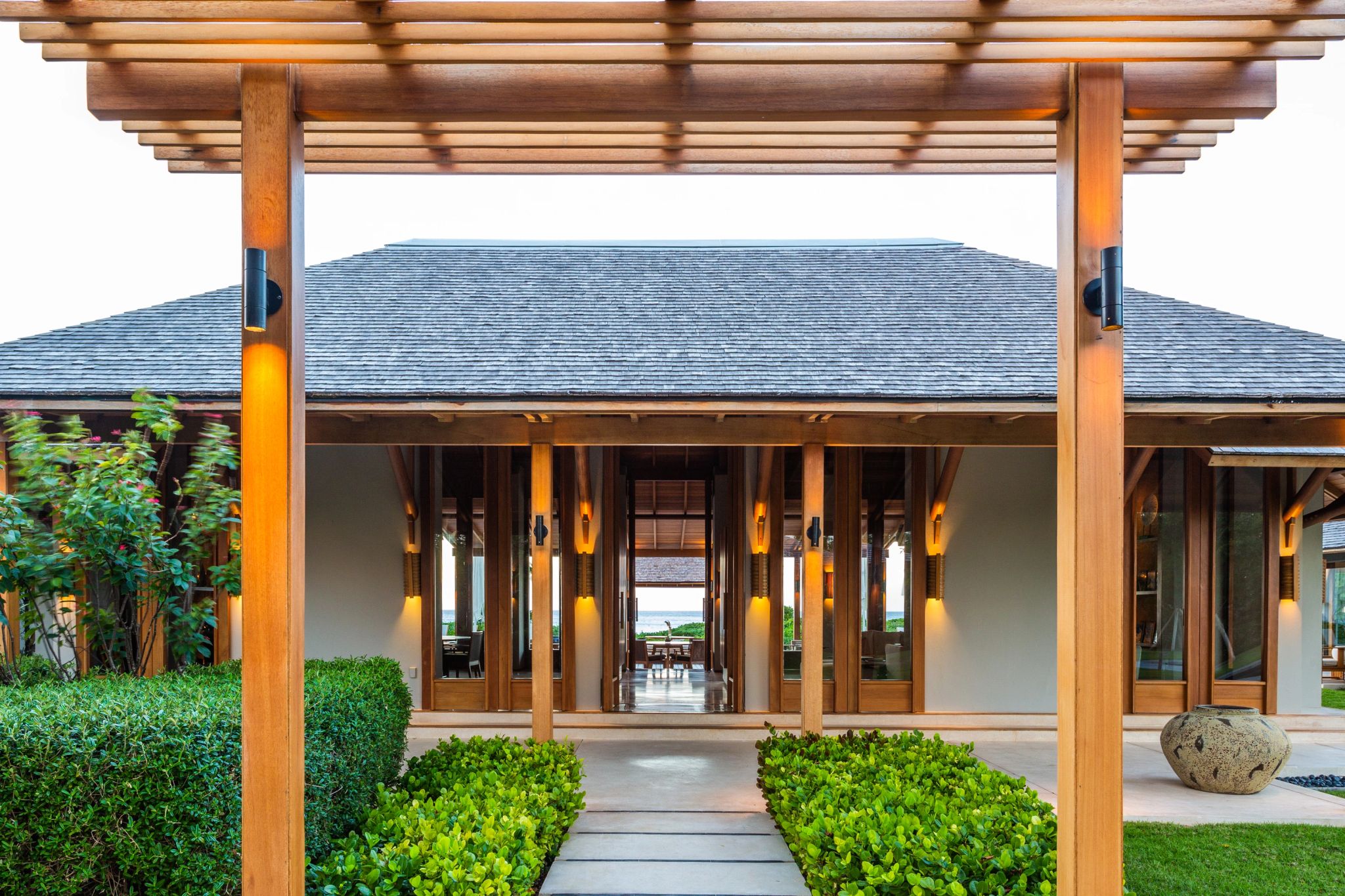 Four Bedroom Ocean Villa vila privativa - area externa