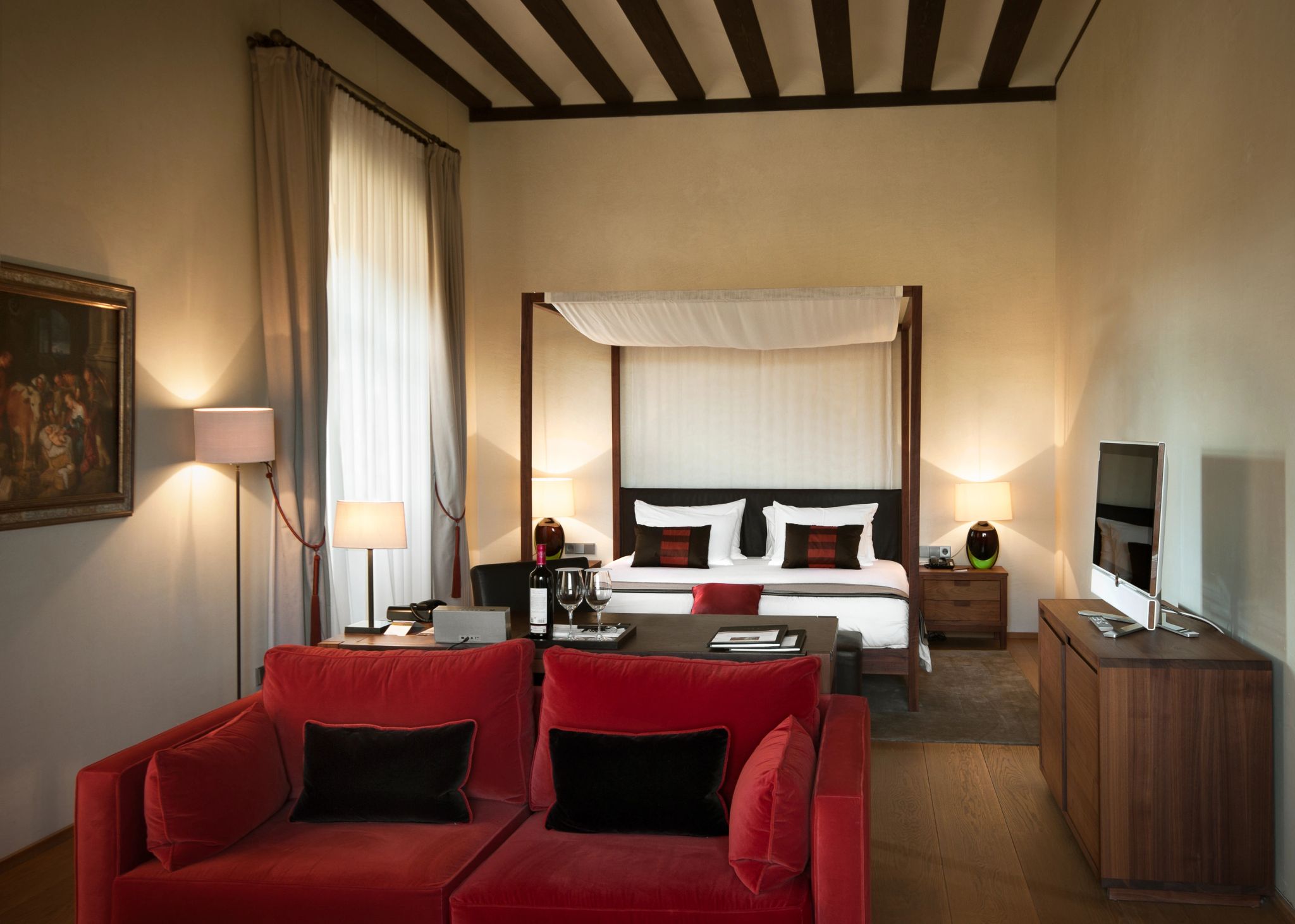 Junior Suite suite master - cama de casal - sofa de luxo