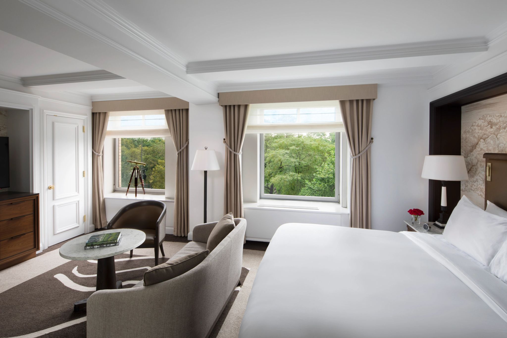 cama king-size - vista central park - decoracao moderna