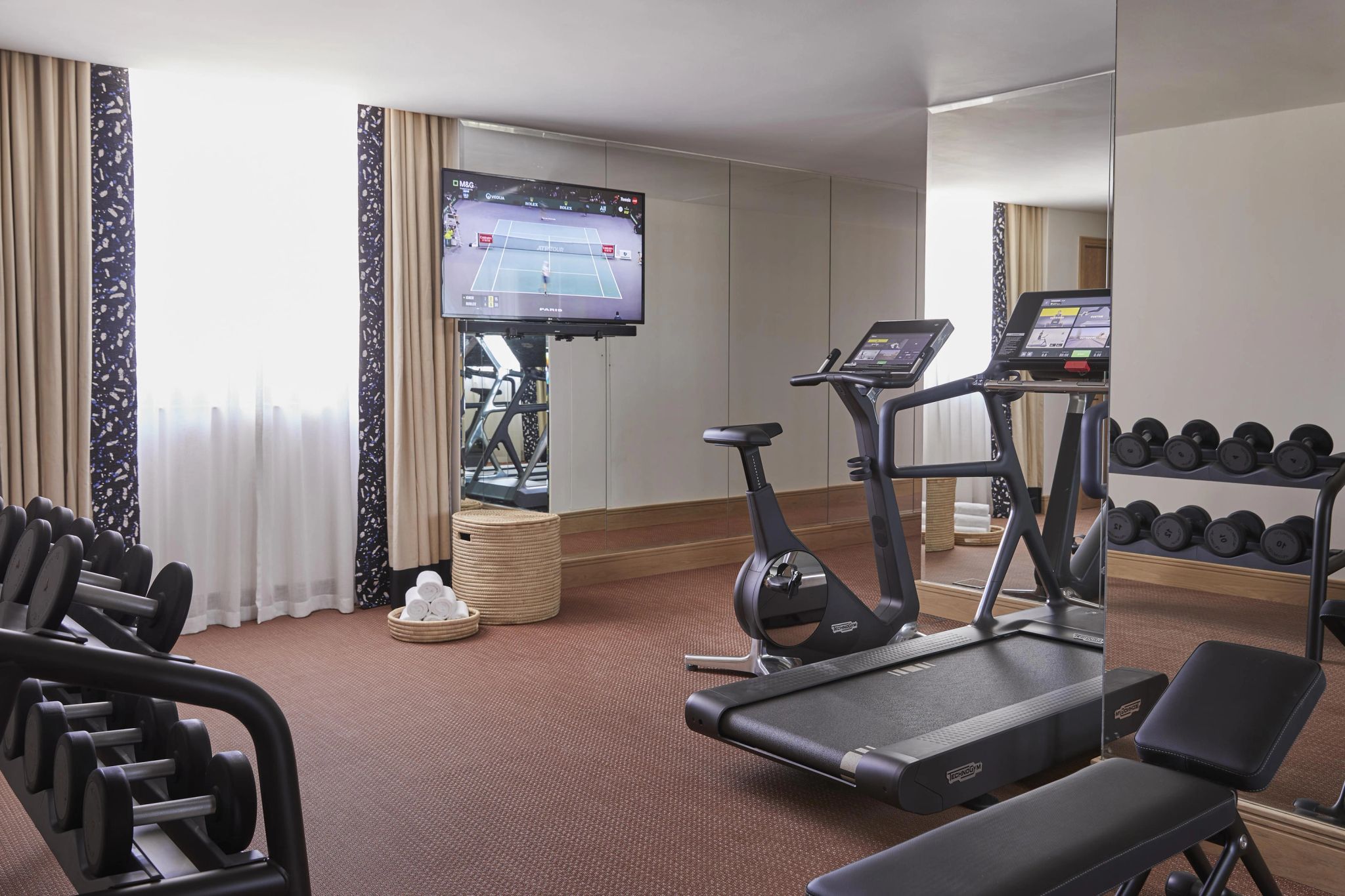 academia privativa - suite com academia - espaço fitness - academia de luxo