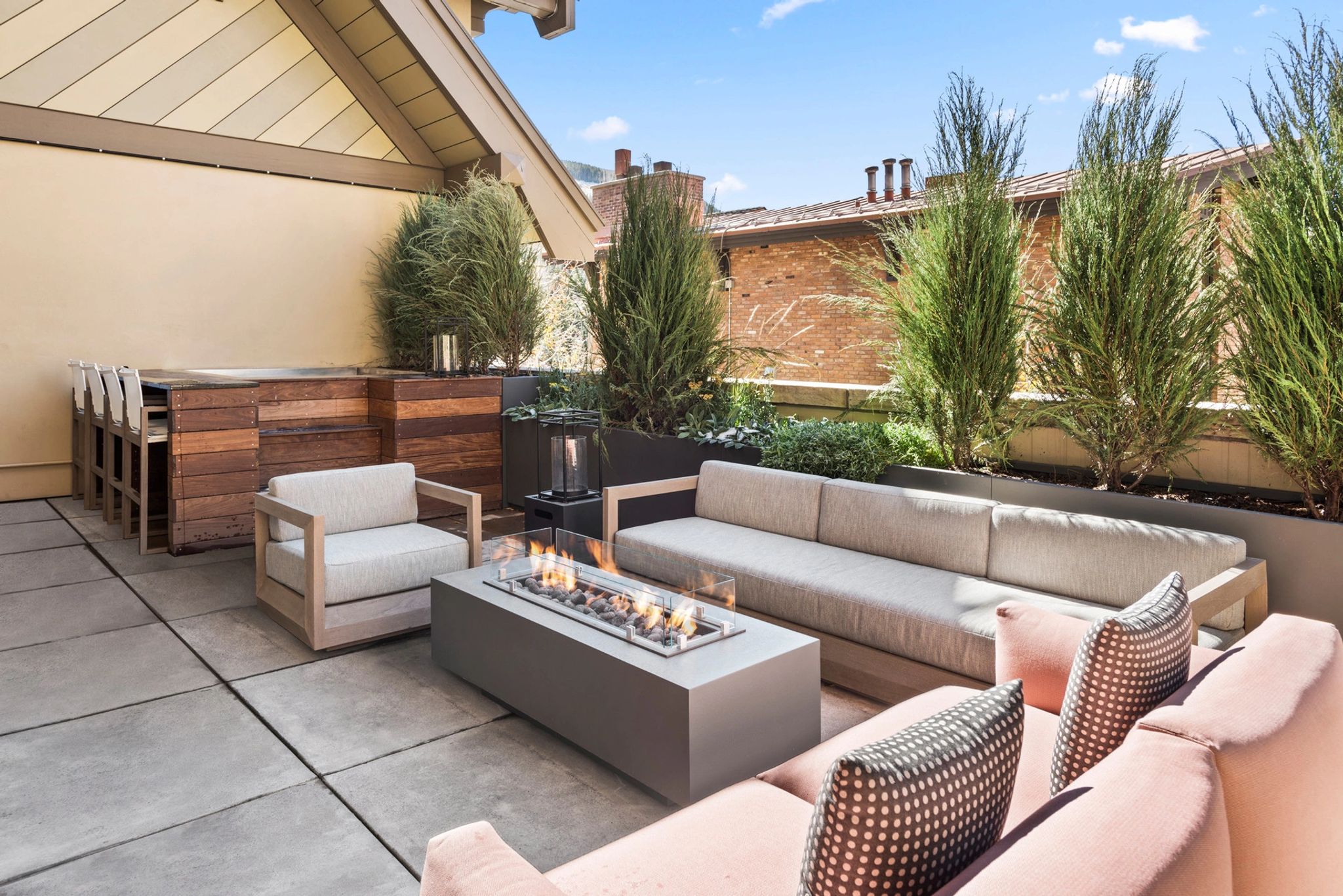 Woods Five Bedroom Residence terraço privativo - lazer ao ar livre - terraço mobiliado