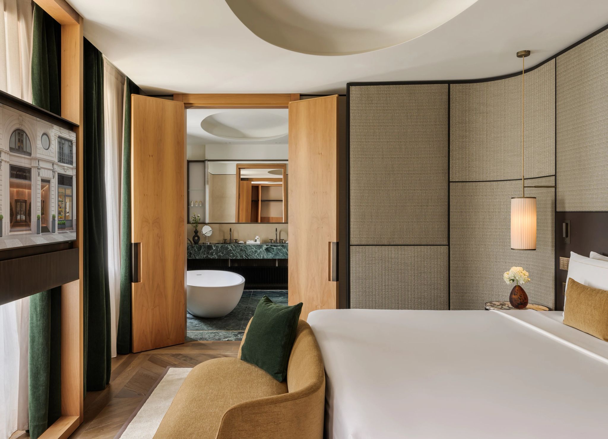 suite com banheira – suite presidencial – montenapoleone suite