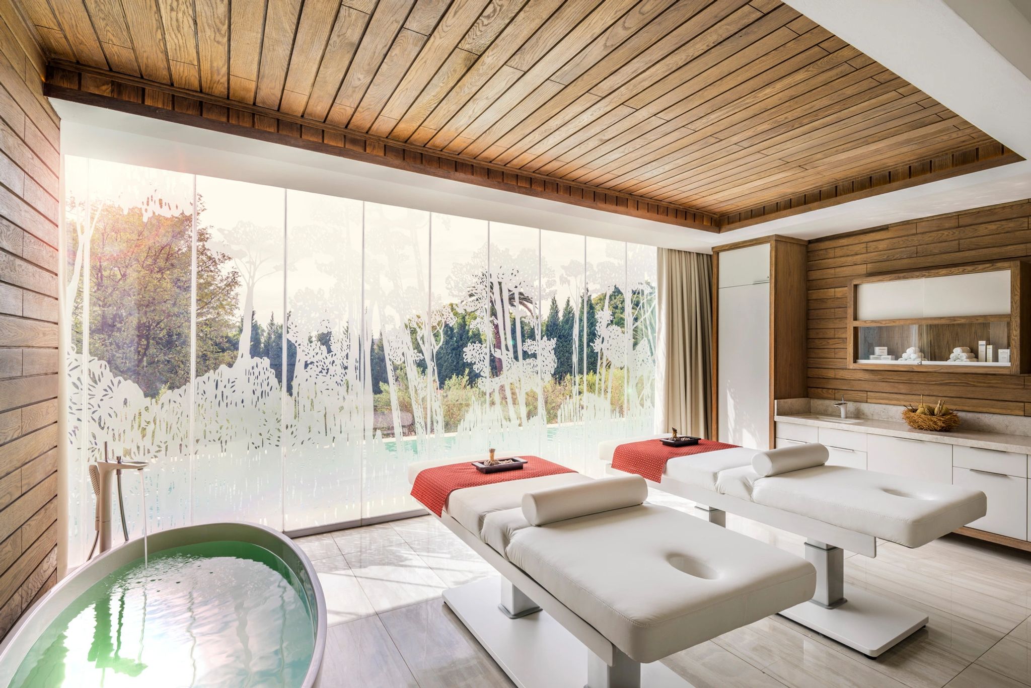 Spa spa – banheira – tratamentos de assinatura