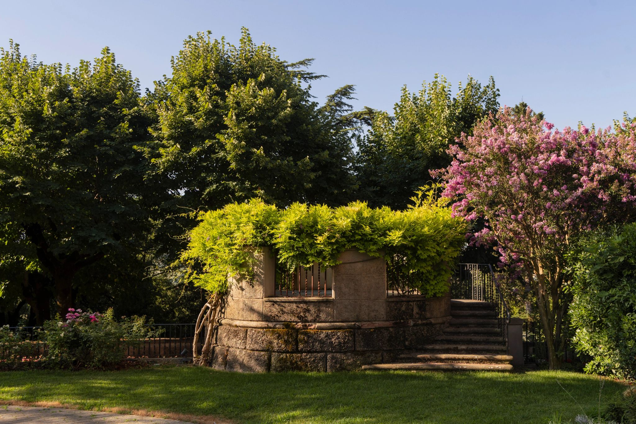 jardim - hotel rural - natureza