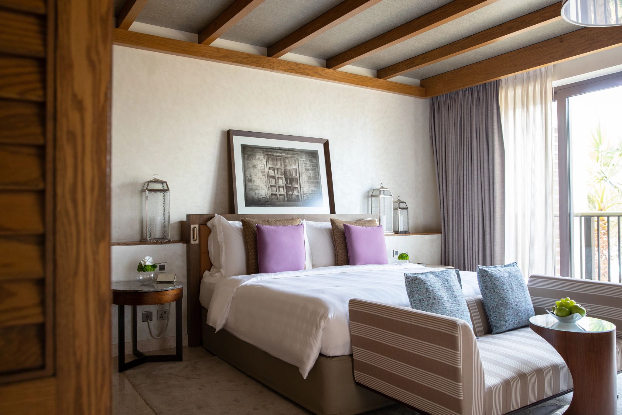 design rustico - quarto de hotel - quarto casal - cama king