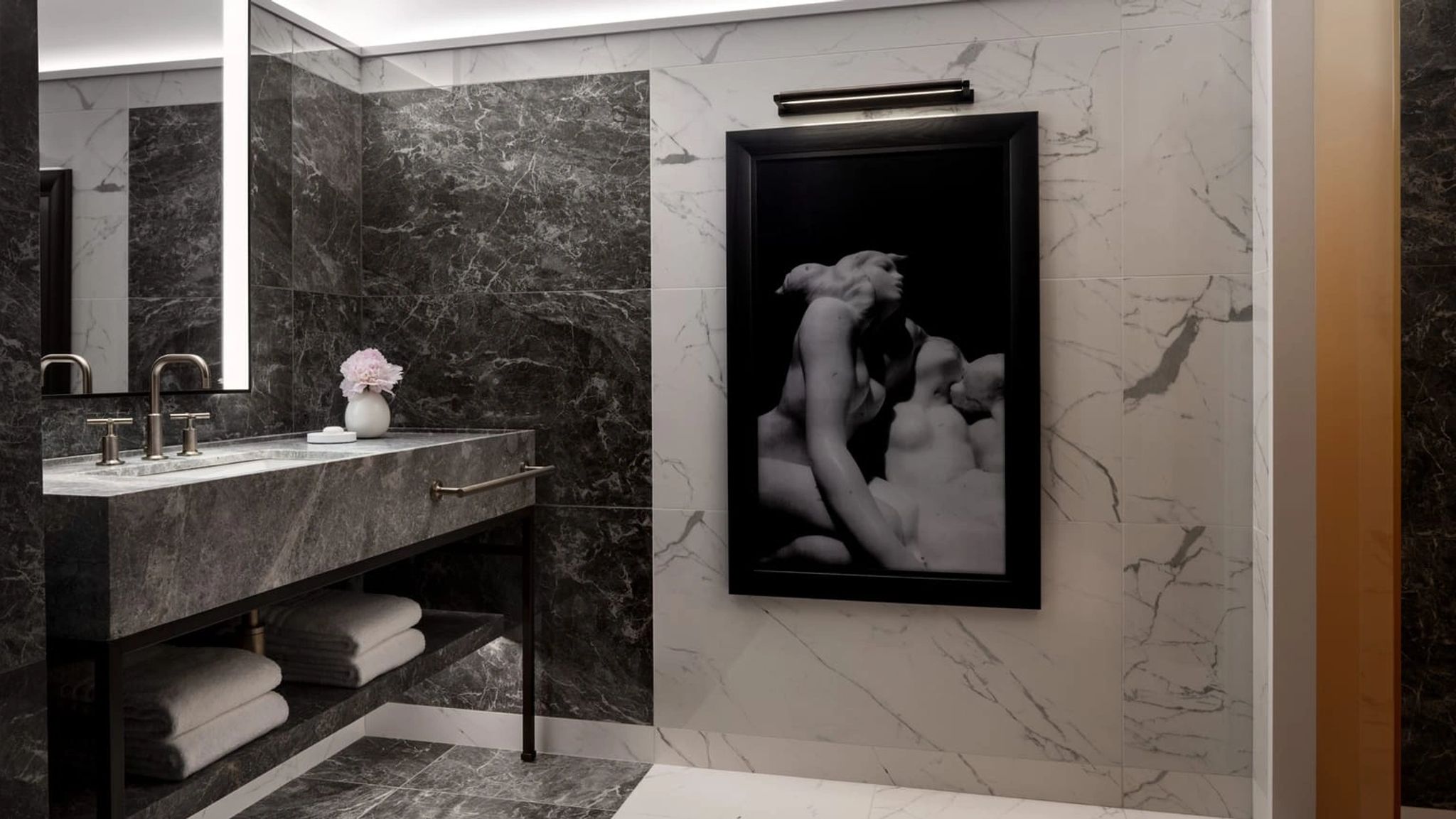 Deluxe Carré Doré Two Double banheiro de luxo - banheiro moderno - decoraçao moderna