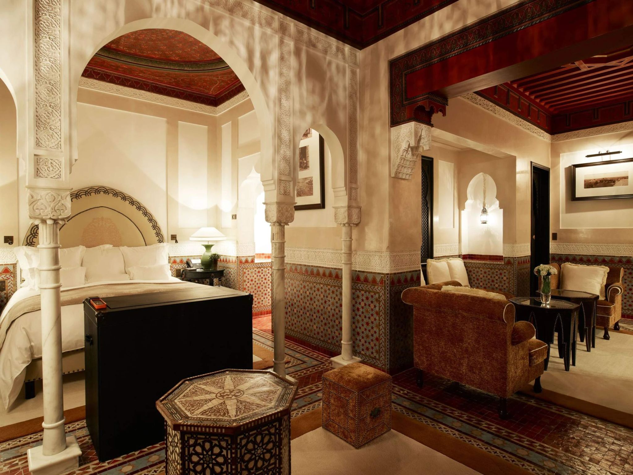 Suite Agdal suite agdal mamounia - cama king agdal - suite vista piscina
