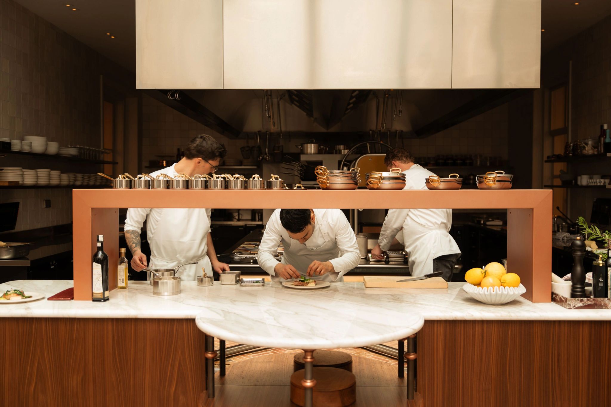 cozinha aberta - chef de cozinha - alta gastronomia