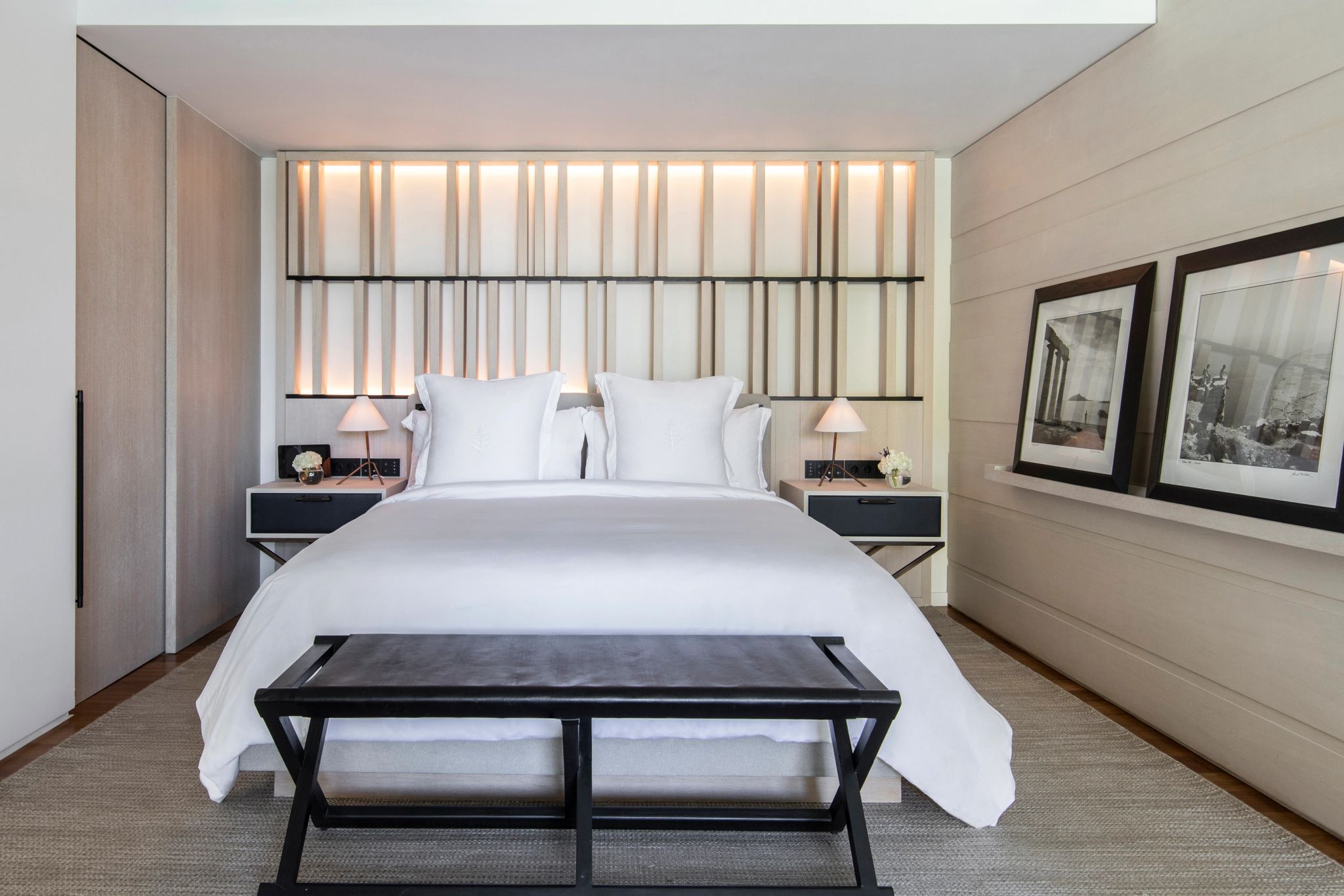 cama king - suite asal -  suite vista jardim
