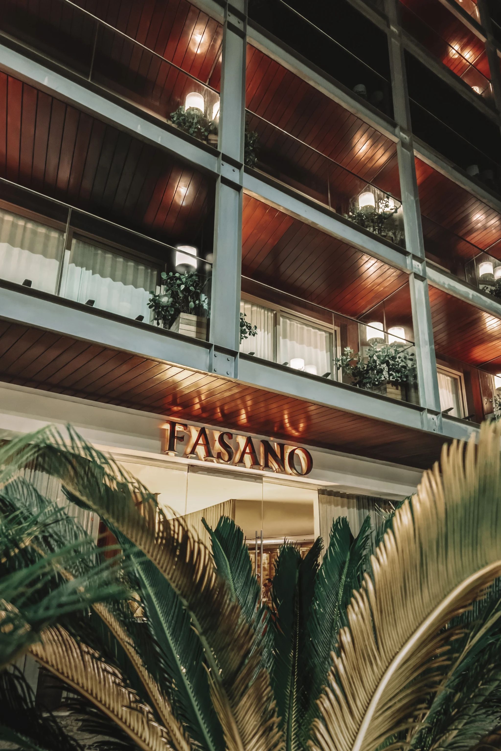 fasano rio fachada - hotel fasano rio de janeiro - hotel de luxo na praia