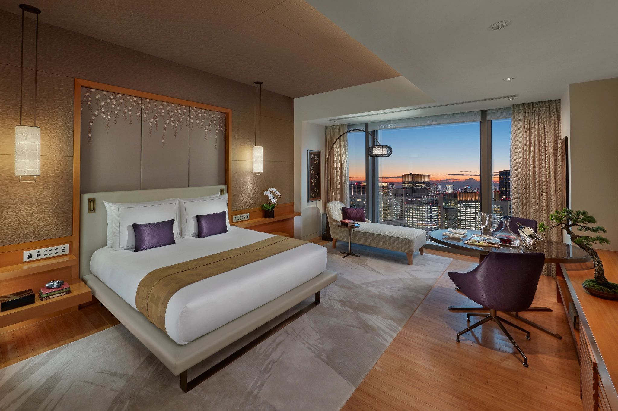 Mandarin Grand King quarto de hotel - quarto king - quarto de luxo